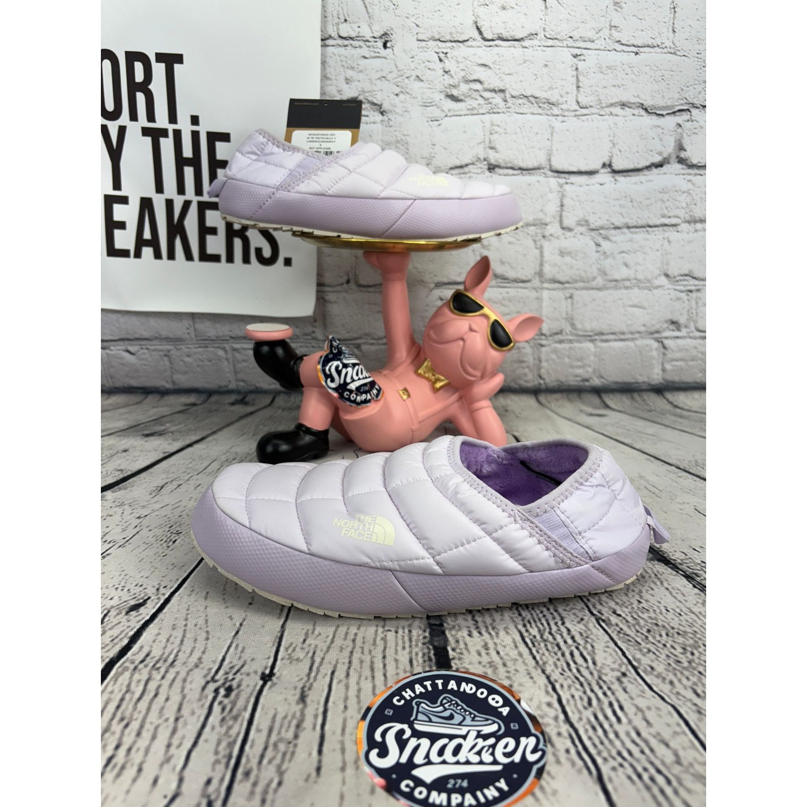 The North Face The North Face Nuptse Mule Womens 8 Lavender Purple Slippers Size US 8 / IT 38 - 1 Thumbnail