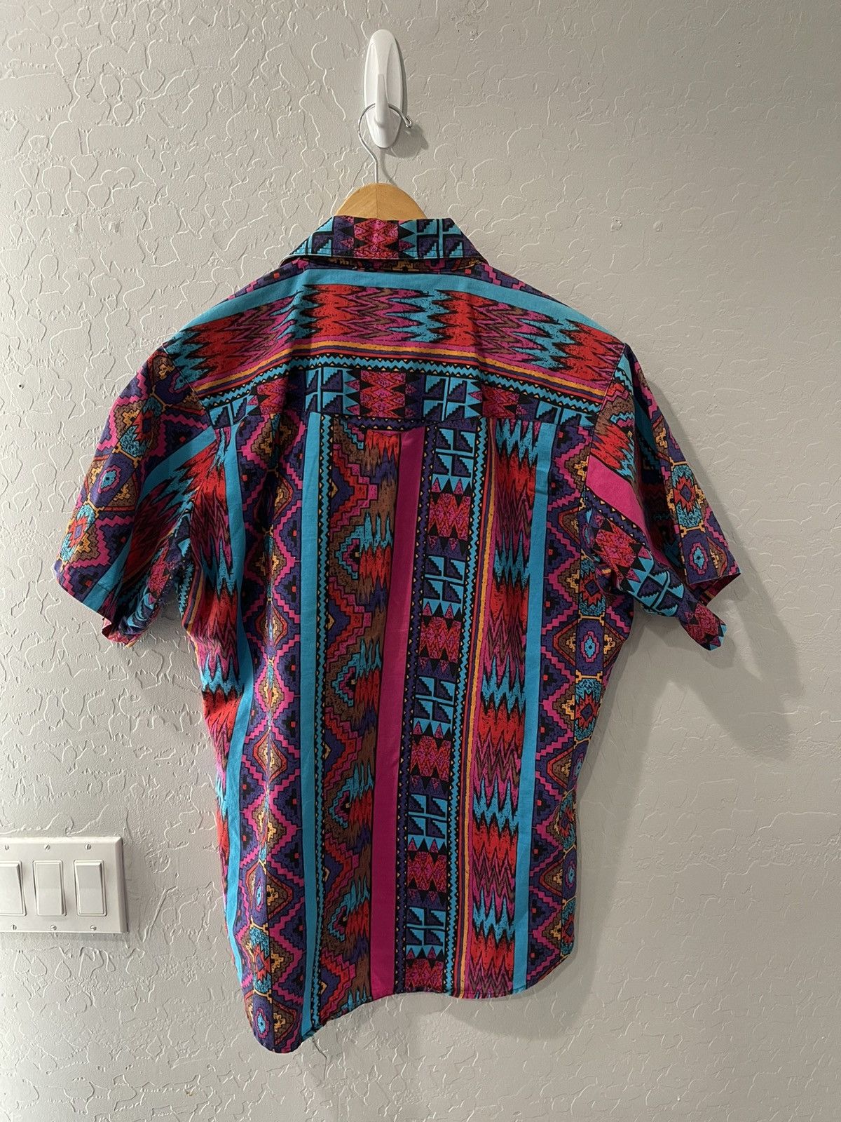 Vintage × Wrangler Vintage Wrangler Western “Aztec” Print Shirt 16-16.5 Large Size US L / EU 52-54 / 3 - 4 Thumbnail