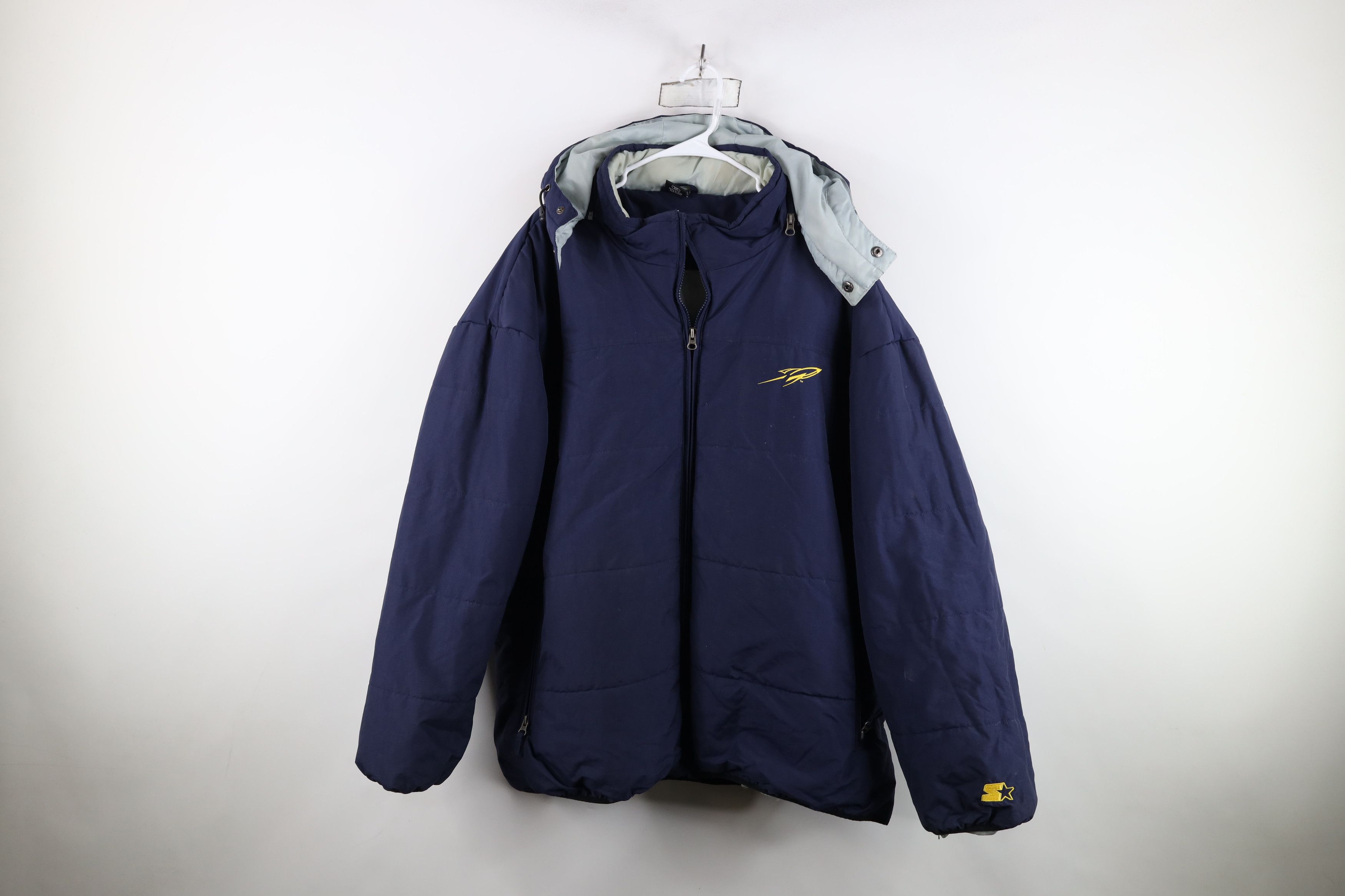 Starter Vintage 90s Starter University of Toledo Puffer Jacket Size US XXL / EU 58 / 5 - 1 Thumbnail