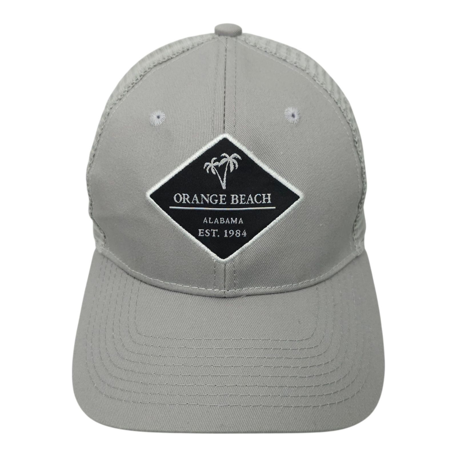 Other Orange Beach Alabama Logo Patch Mesh Strapback Cap Trucker Size ONE SIZE - 9 Thumbnail