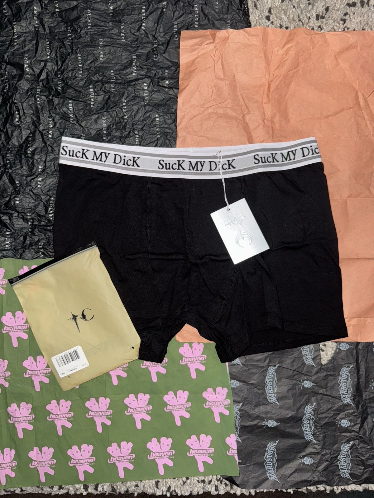 Thug Club “suck my dick” boxer briefs