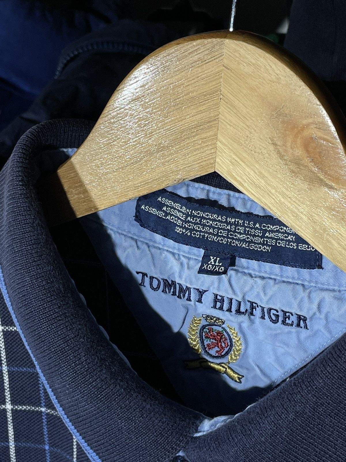 Tommy Hilfiger × Vintage Polo T-shirt Tommy Hilfiger Crest 90’s Vintage Size US XL / EU 56 / 4 - 6 Thumbnail