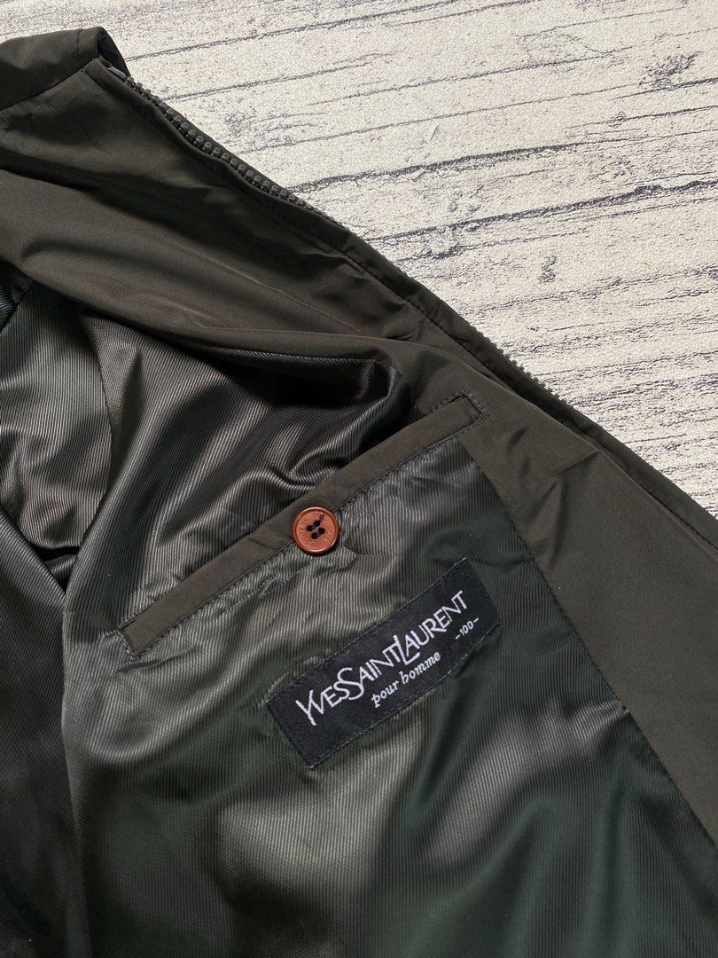 Yves Saint Laurent 🥳big logo🥳YSL BIG LOGO casual jacket Size US L / EU 52-54 / 3 - 2 Thumbnail