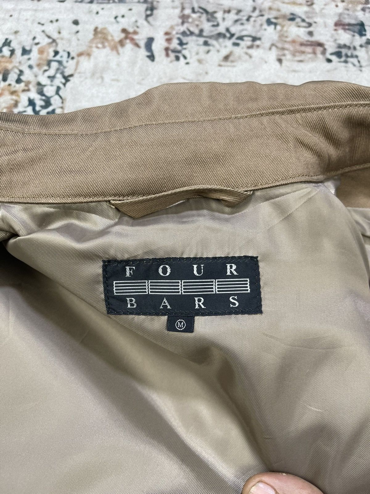 Japanese Brand Vtg Four Bars U.S Navy Uniform Theme Work Jacket Size US S / EU 44-46 / 1 - 14 Thumbnail