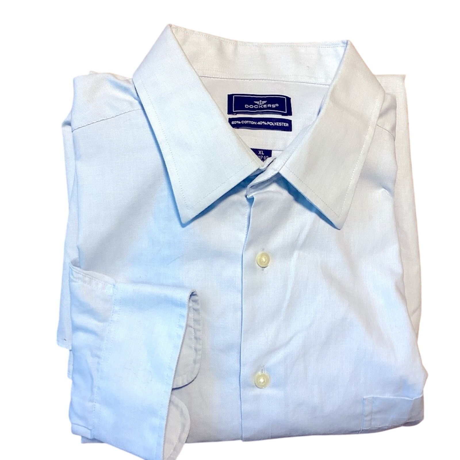 Dockers Dockers Button Down Shirt Size US XL / EU 56 / 4 - 1 Thumbnail
