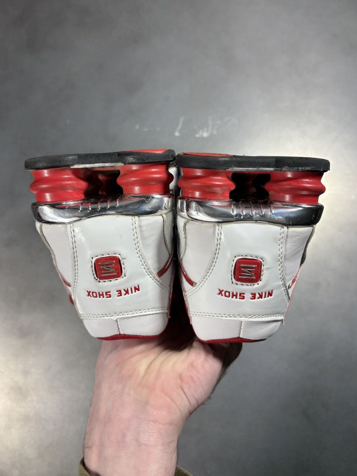 Vintage "Custom" Nike Shox Flames Sneakers "Hand Painted" 1 of Some Size US 11 / EU 44 - 15 Thumbnail