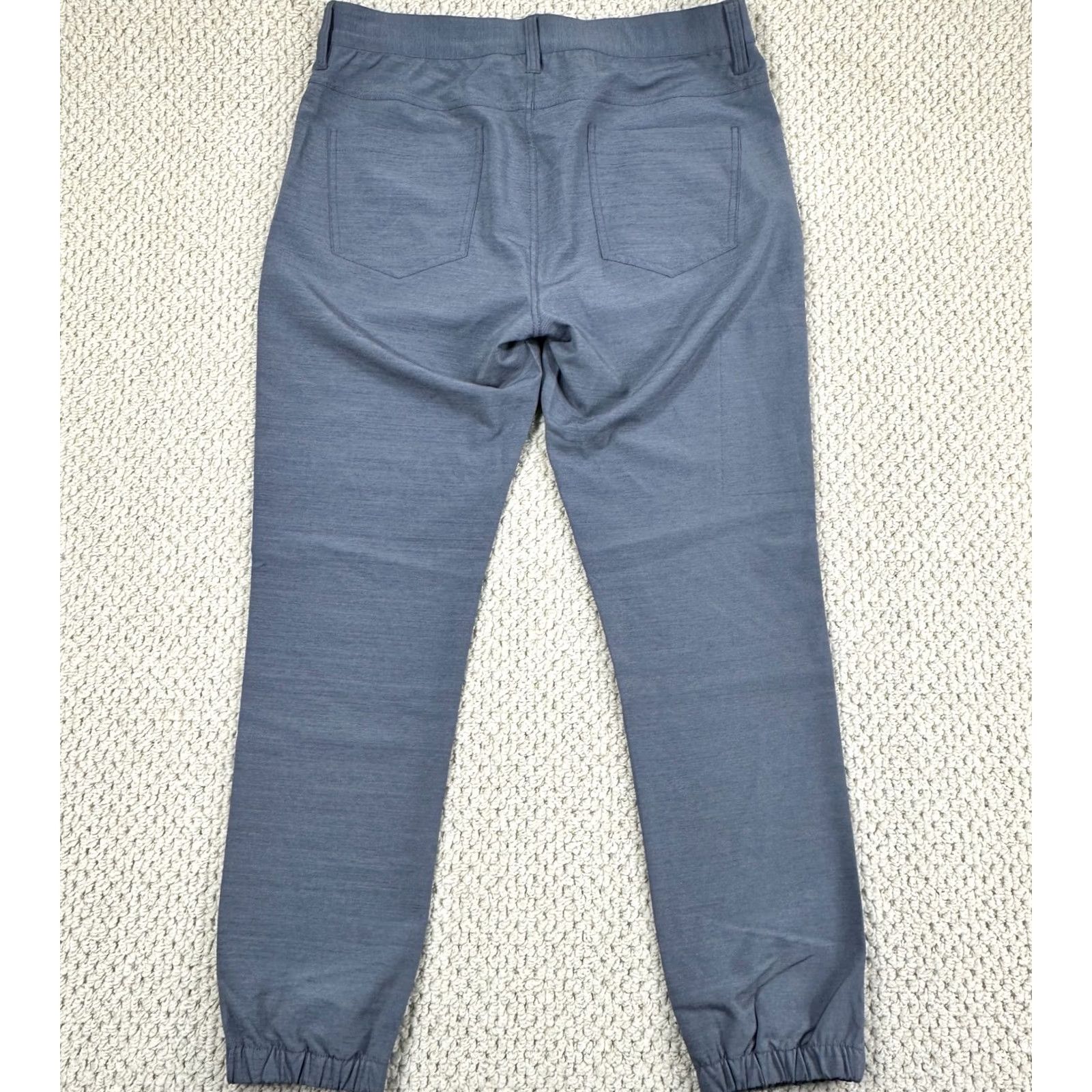 Asics BYLT Jogger Pants Mens 32 Gray Kinetic Premium Performance Activewear Basics Size US 32 / EU 48 - 2 Thumbnail