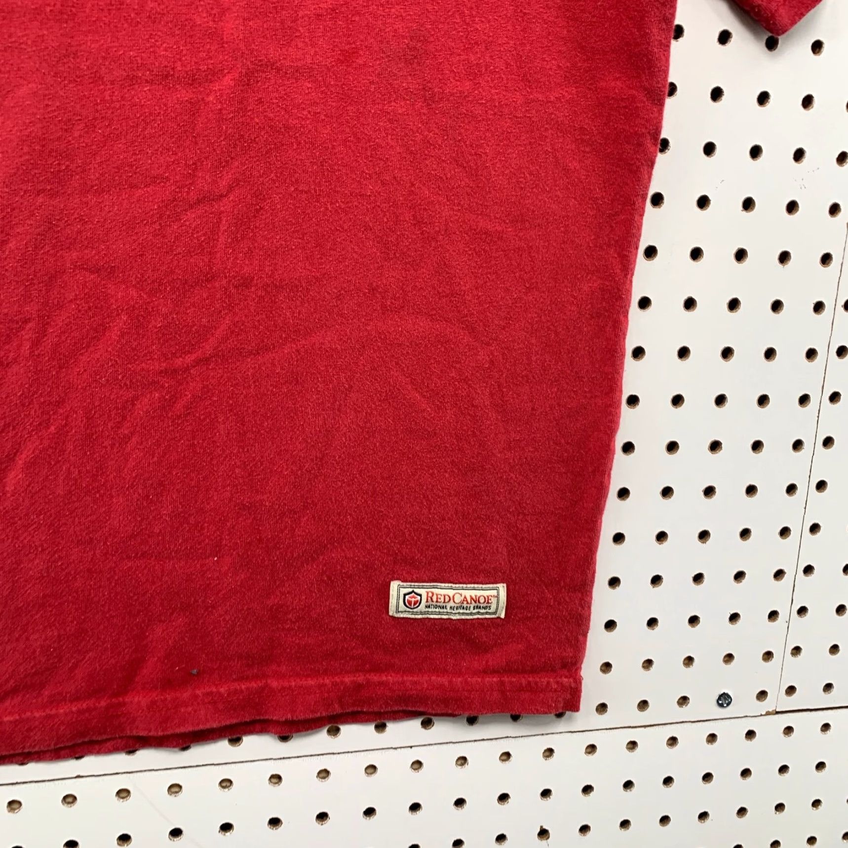 Vintage Red Canoe Shirt Mens Small Red Cessna Heritage Airplane Wichita Kansas Aviation Planes Size US S / EU 44-46 / 1 - 4 Thumbnail