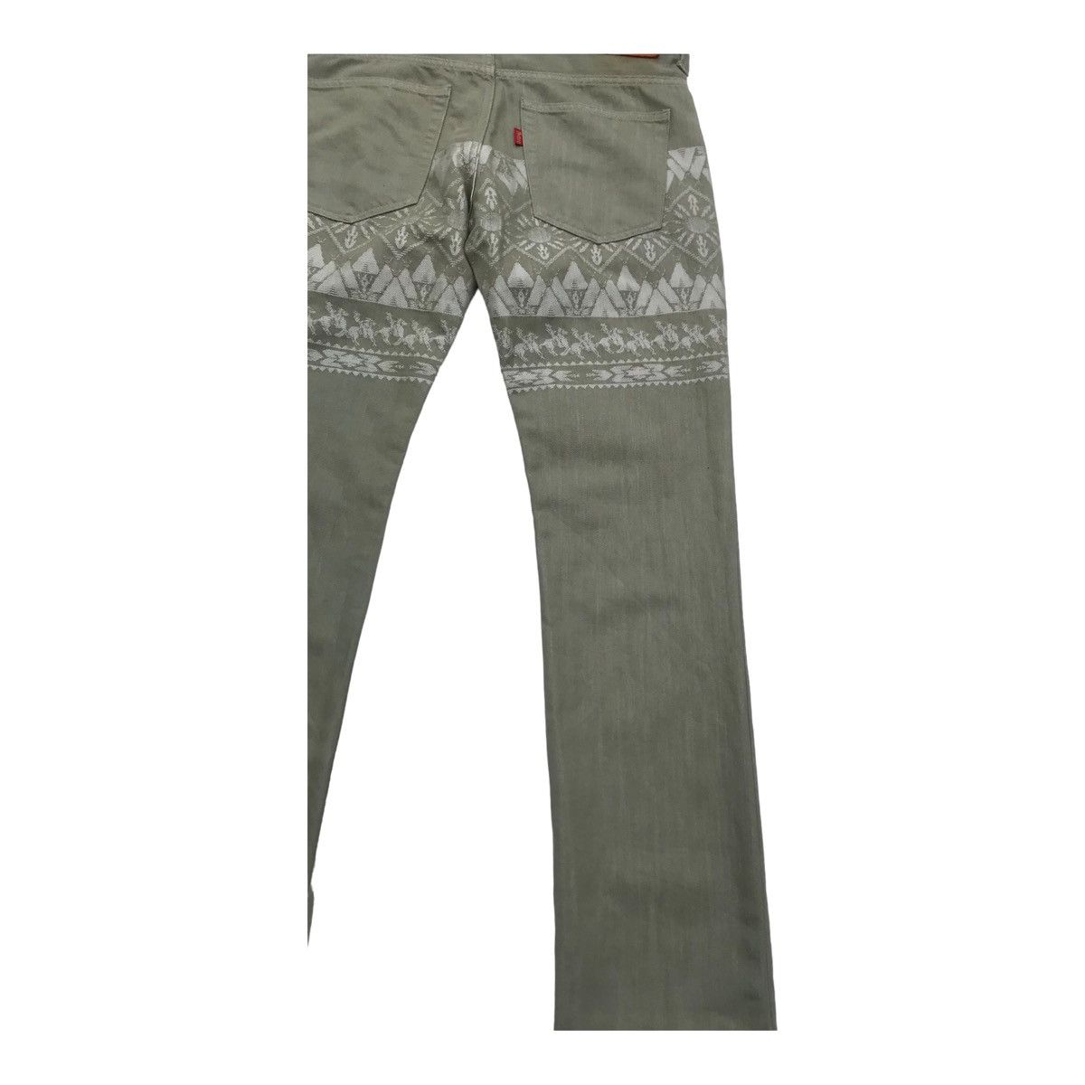 Indian Motorcycle Indian Motocycle Native Motif Denim Pants Size US 33 - 10 Thumbnail