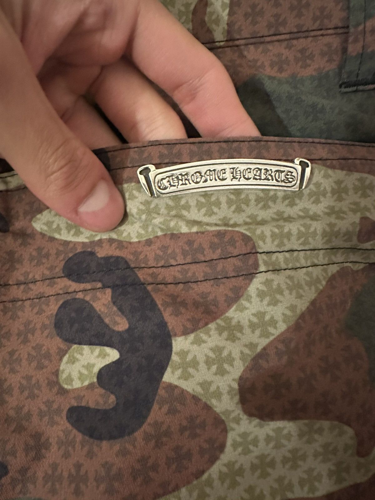Chrome Hearts Chrome Hearts Carpenter Double Knee + Print Camouflage Pants Size US 32 / EU 48 - 12 Thumbnail