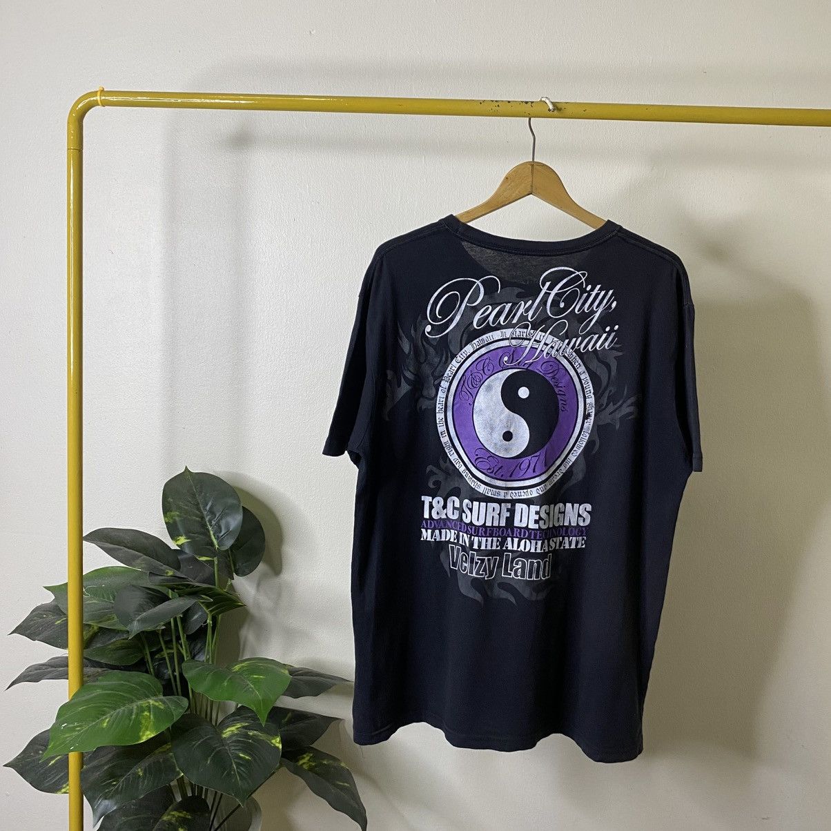 Vintage Y2K T&C Surf Affliction Design Surfing T Shirt Size US XL / EU 56 / 4 - 1 Thumbnail