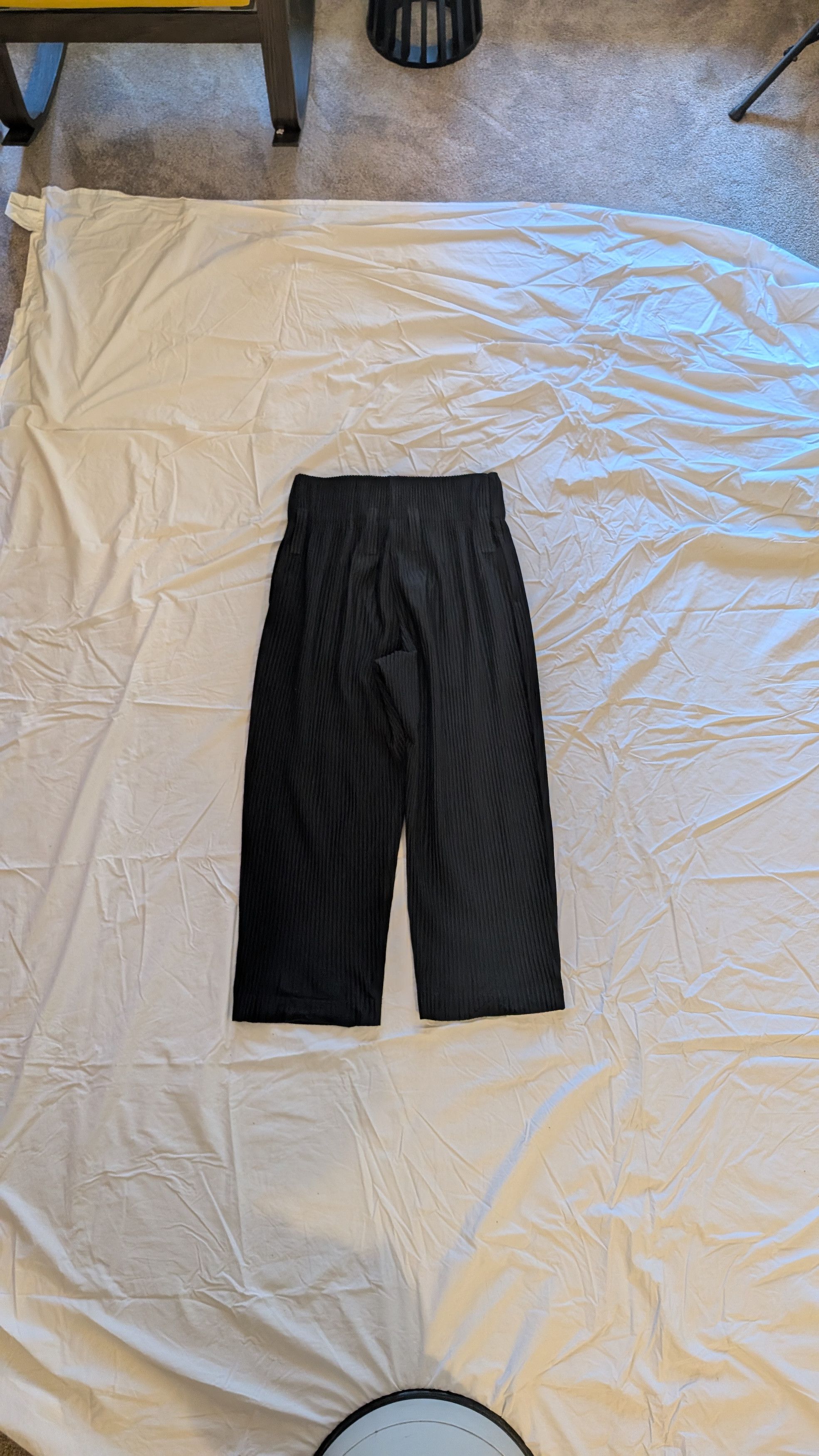 Homme Plisse Issey Miyake Issey Miyake Pleated Dress Pants Size US 34 / EU 50 - 2 Thumbnail