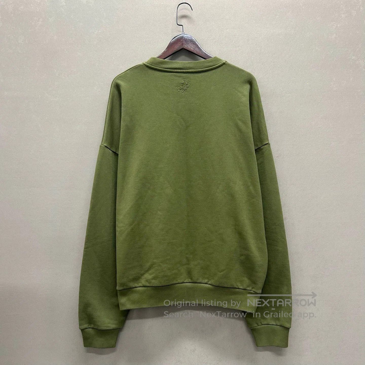 Louis Vuitton LV Collab Green Sweatshirt with Logo Design. Size US XL / EU 56 / 4 - 2 Thumbnail