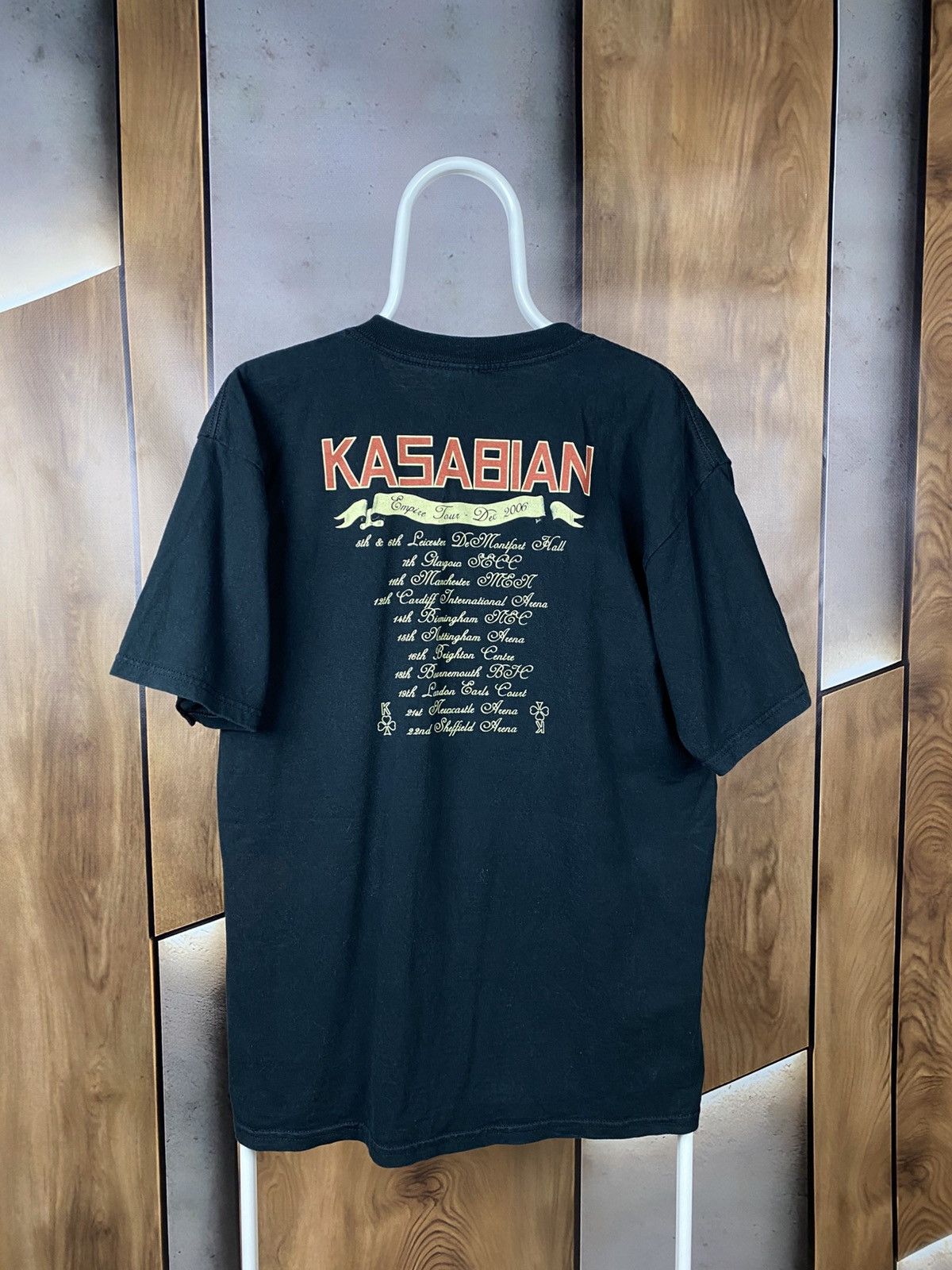 Band Tees 🎸Vintage 2006 T-Shirt Kasabian Poker Cart Tour Sex Tee🎸 Size US L / EU 52-54 / 3 - 2 Thumbnail