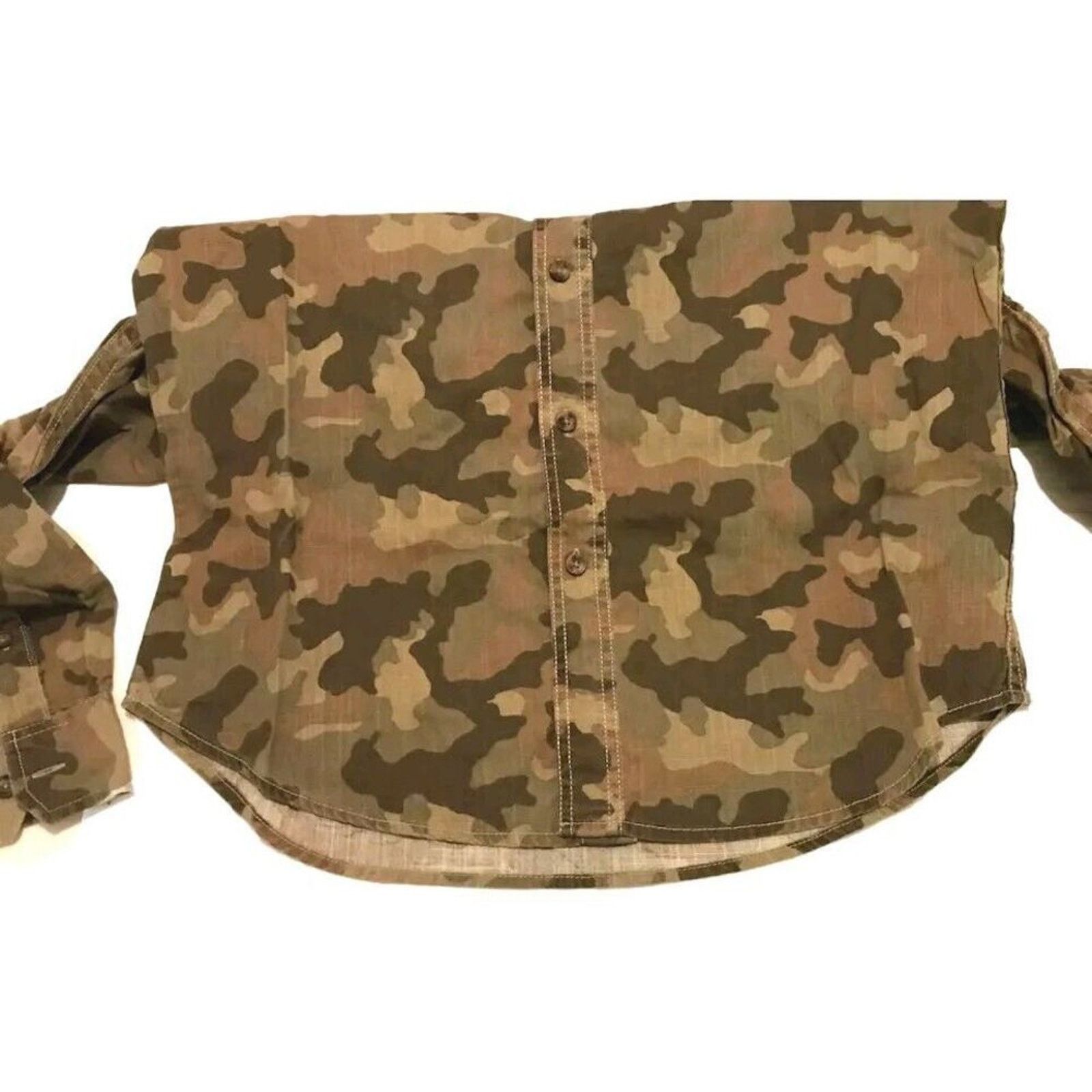 Other Outdoor Life Men's Military Green Shirt M Long Sleeve Size US M / EU 48-50 / 2 - 3 Thumbnail