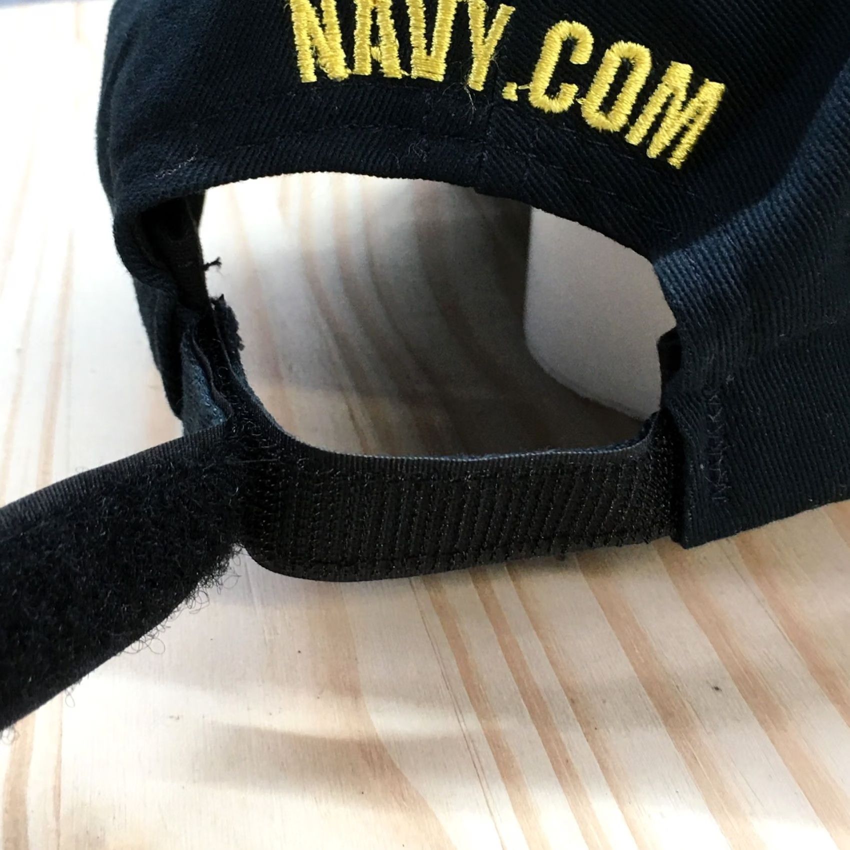 Vintage America's Navy Baseball Cap Hat Mens One Size Blue Embroidered Logo Adjustable Size ONE SIZE - 7 Thumbnail