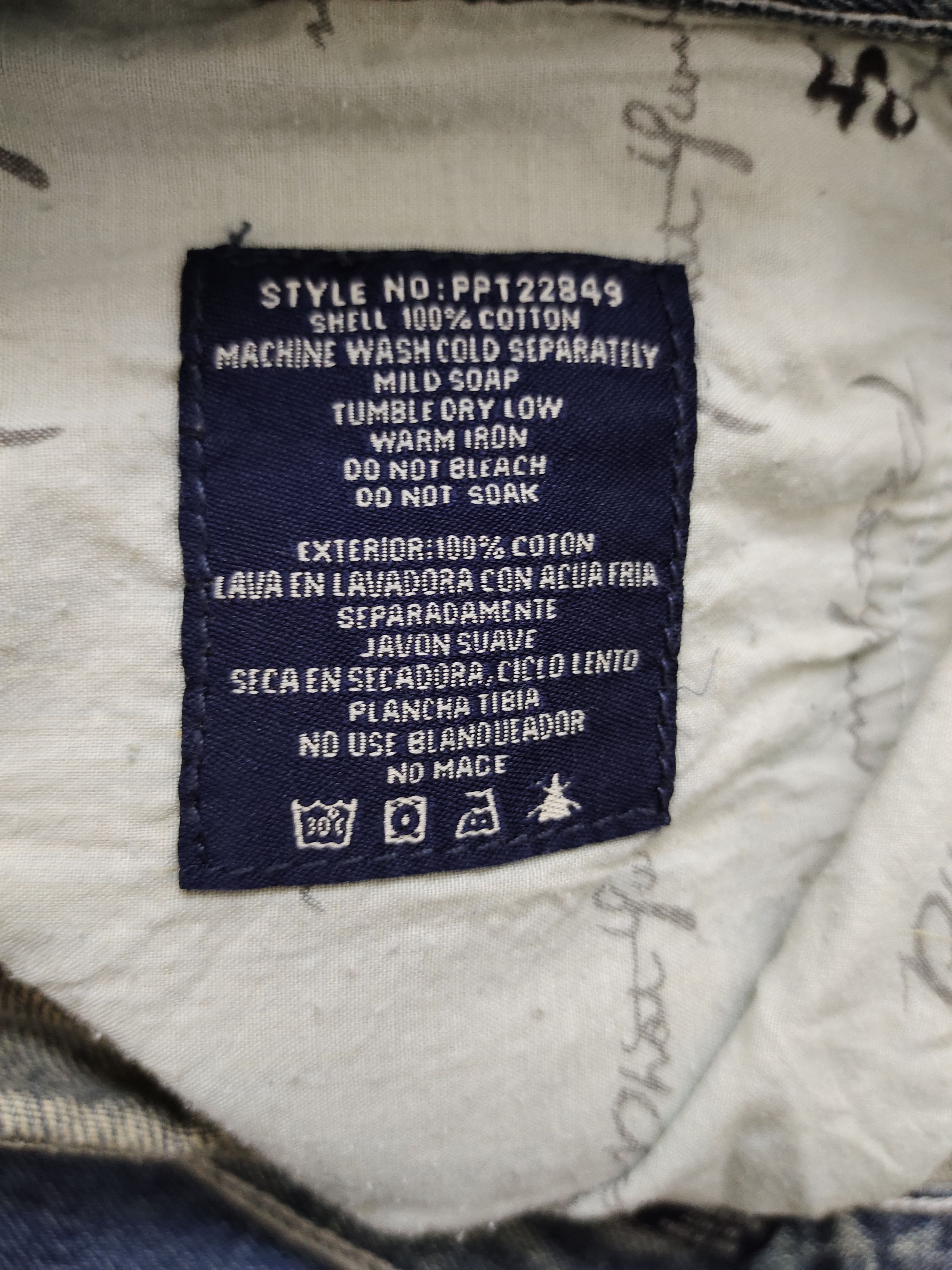 Phat Farm Crazy Vintage Y2k Phat Farm Patchwork Jnco Style Baggy Jeans Size US 35 - 18 Thumbnail