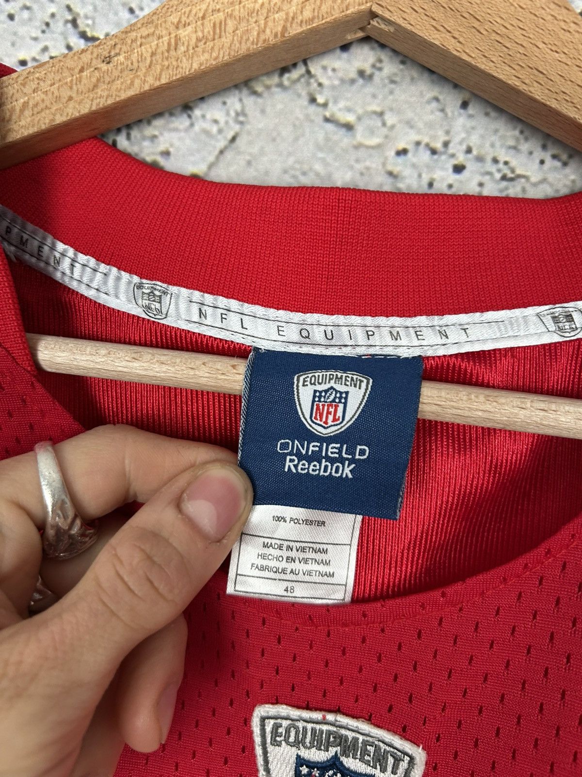 NFL Vintage Reebok 49ers San Francisco NFL Jersey 90s Sport Rare Size US XL / EU 56 / 4 - 8 Thumbnail