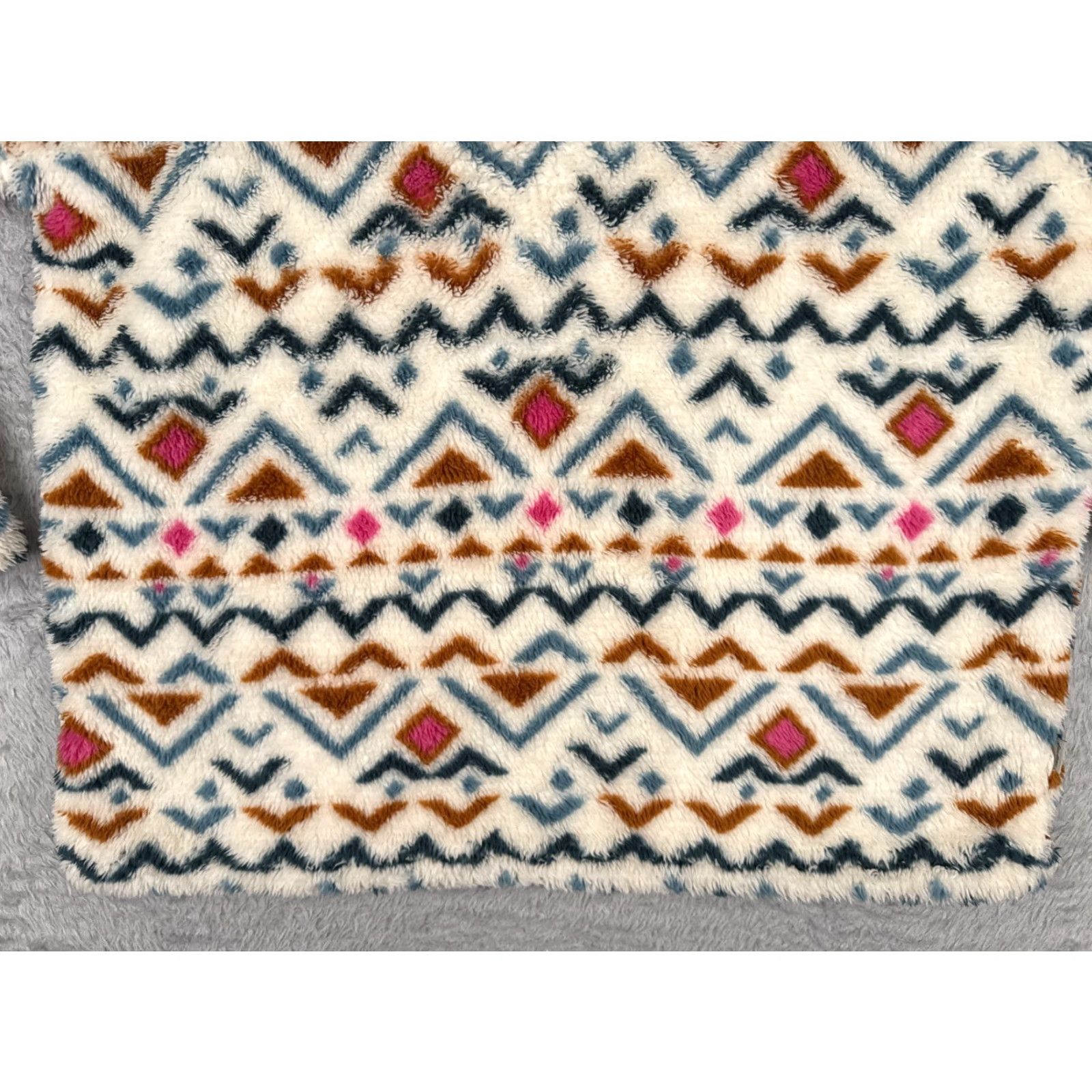 Eddie Bauer Eddie Bauer Sweater Women XL Beige Aztec Southwest 1/4 Zip Mock Neck Pullover Casual Lightweight Size XL / US 12-14 / IT 48-50 - 5 Thumbnail