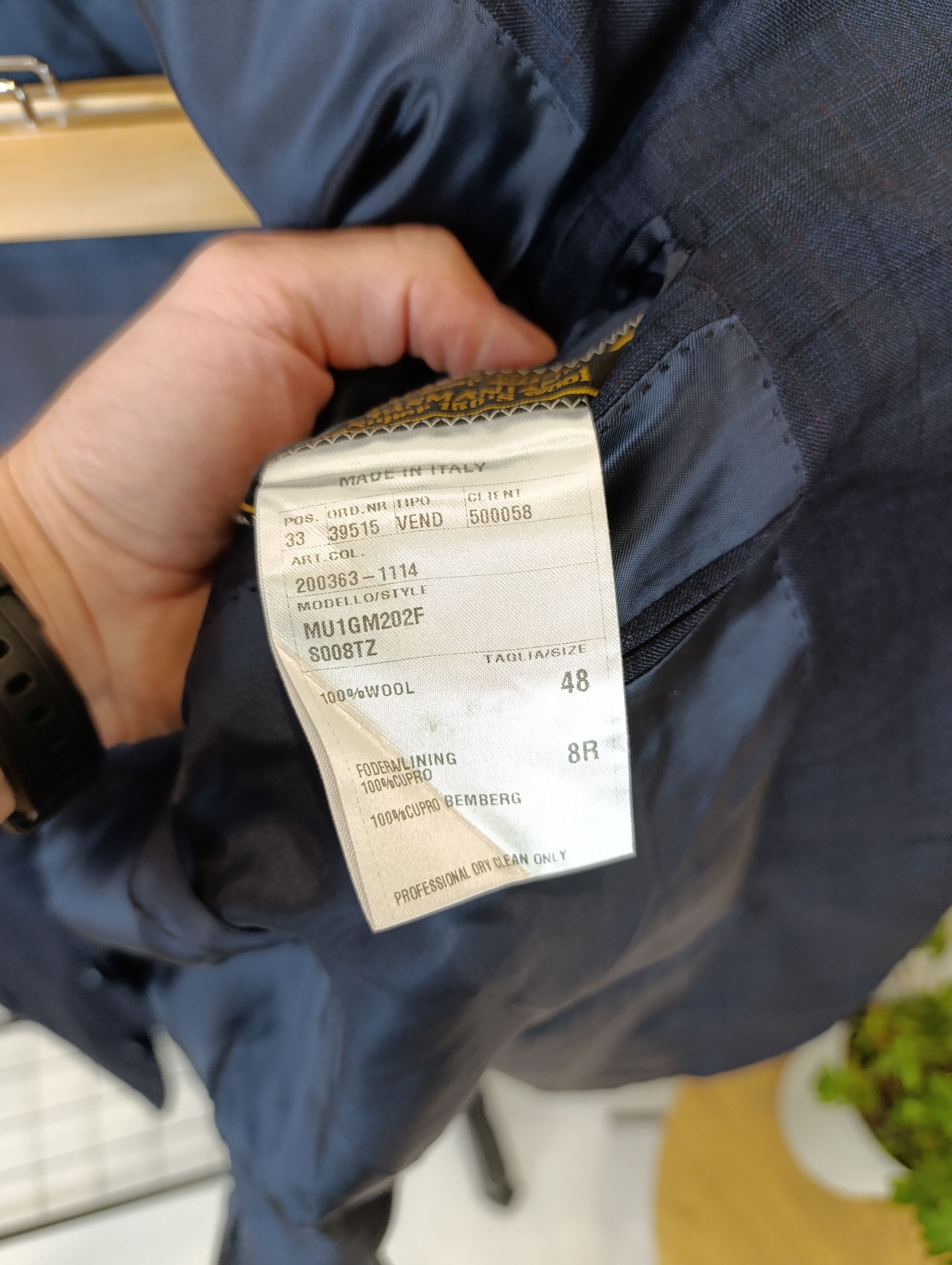 Caruso RAFFAELE CARUSO SUIT BY LORO PIANA TASMANIAN SUPER 150 WOOL Size 48R - 12 Thumbnail