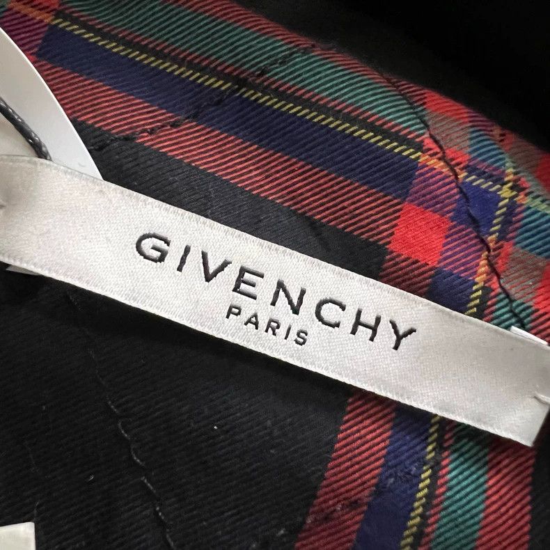 Givenchy Givenchy Size50 Black Multi-Zipper Motorcycle Leather Jacke Size US M / EU 48-50 / 2 - 3 Thumbnail