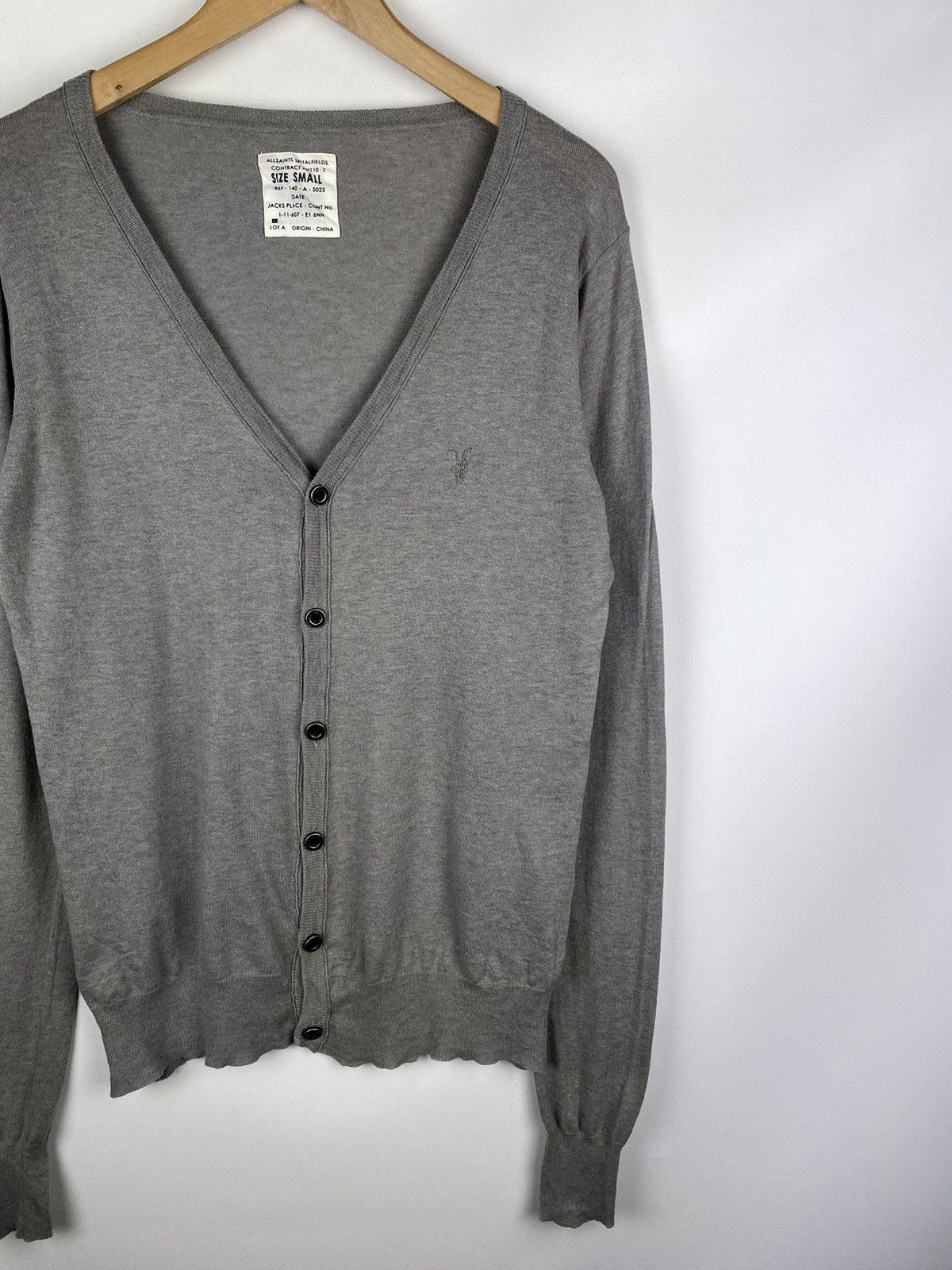 Allsaints Allsaints men’s Core LS Cardigan Sweater size S Size US S / EU 44-46 / 1 - 3 Thumbnail