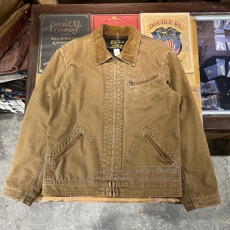 RRL Ralph Lauren × Ralph Lauren Rare RRL Vintage Double RL