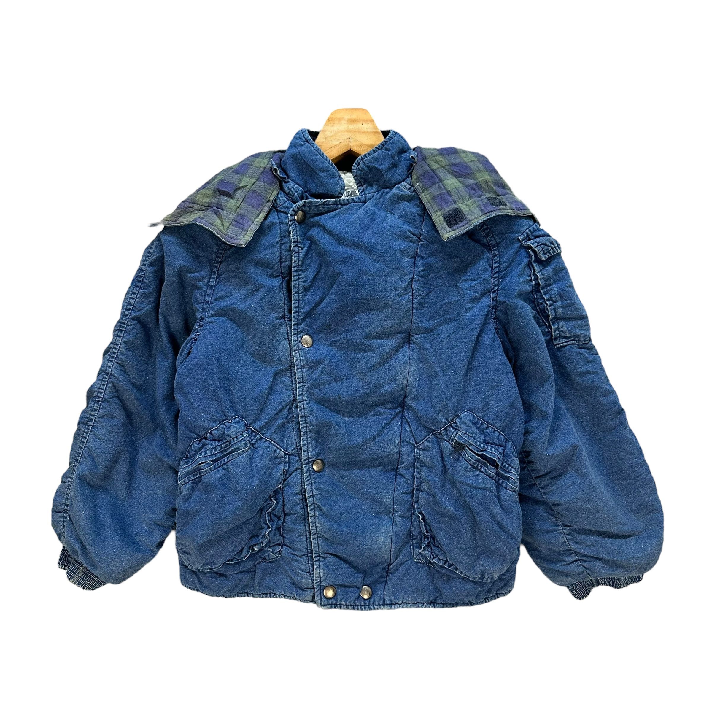 Marithe + Francois Girbaud RARE 80's MFG Production Enfant Sherpa Jacket #A49-1138 Size US XXS / EU 40 - 1 Thumbnail