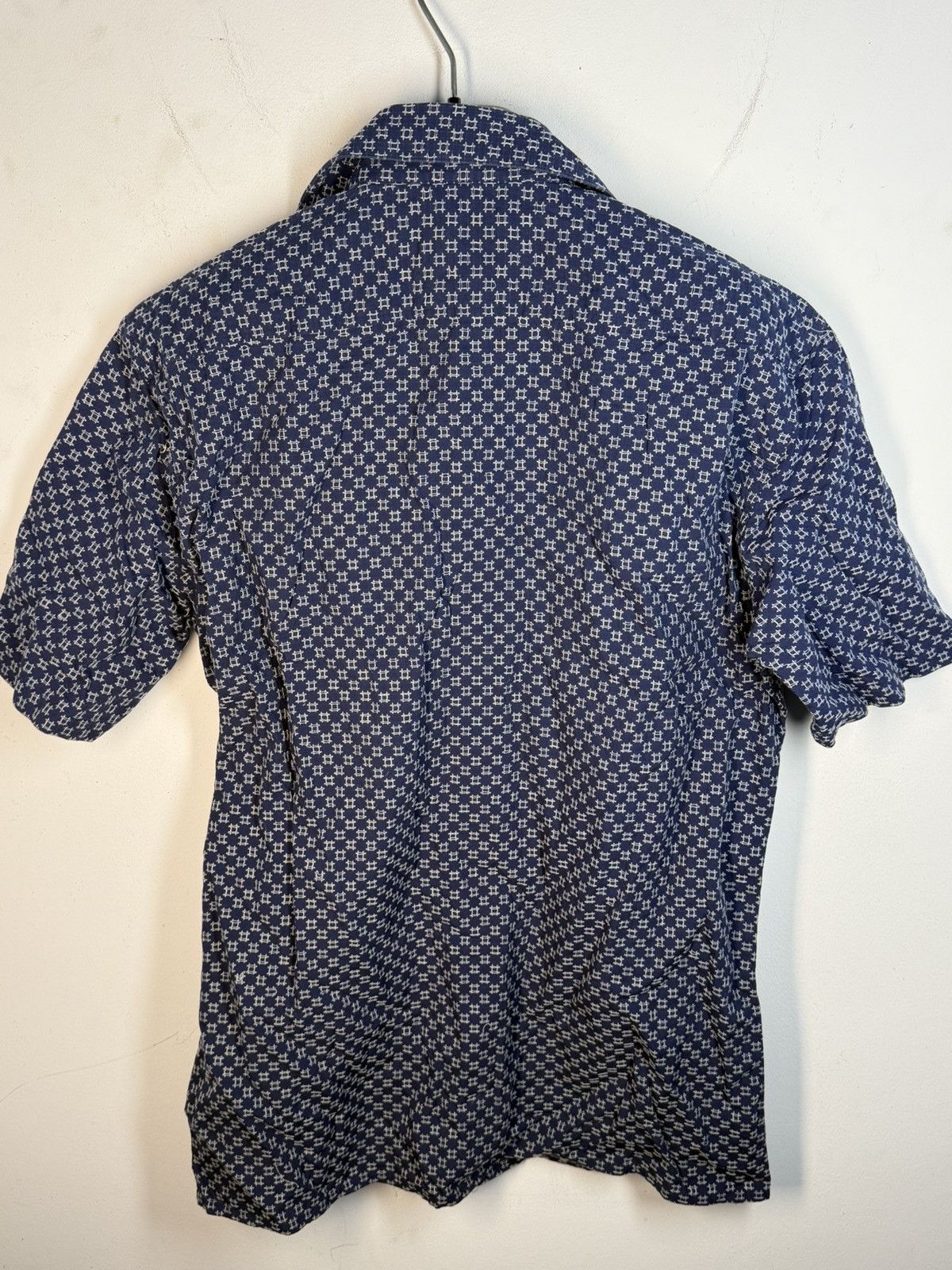 Yves Saint Laurent Royal Blue YSL Shirt Cotton Summer Yves Saint Laurent Size US M / EU 48-50 / 2 - 13 Thumbnail