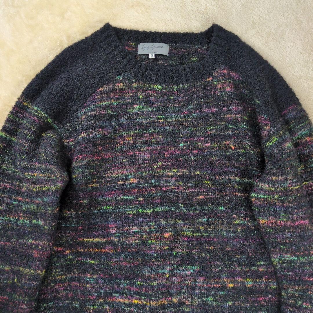Yohji Yamamoto yohji yamamoto pour homme 04SS alpaca blend big 3D knit Size US L / EU 52-54 / 3 - 3 Thumbnail