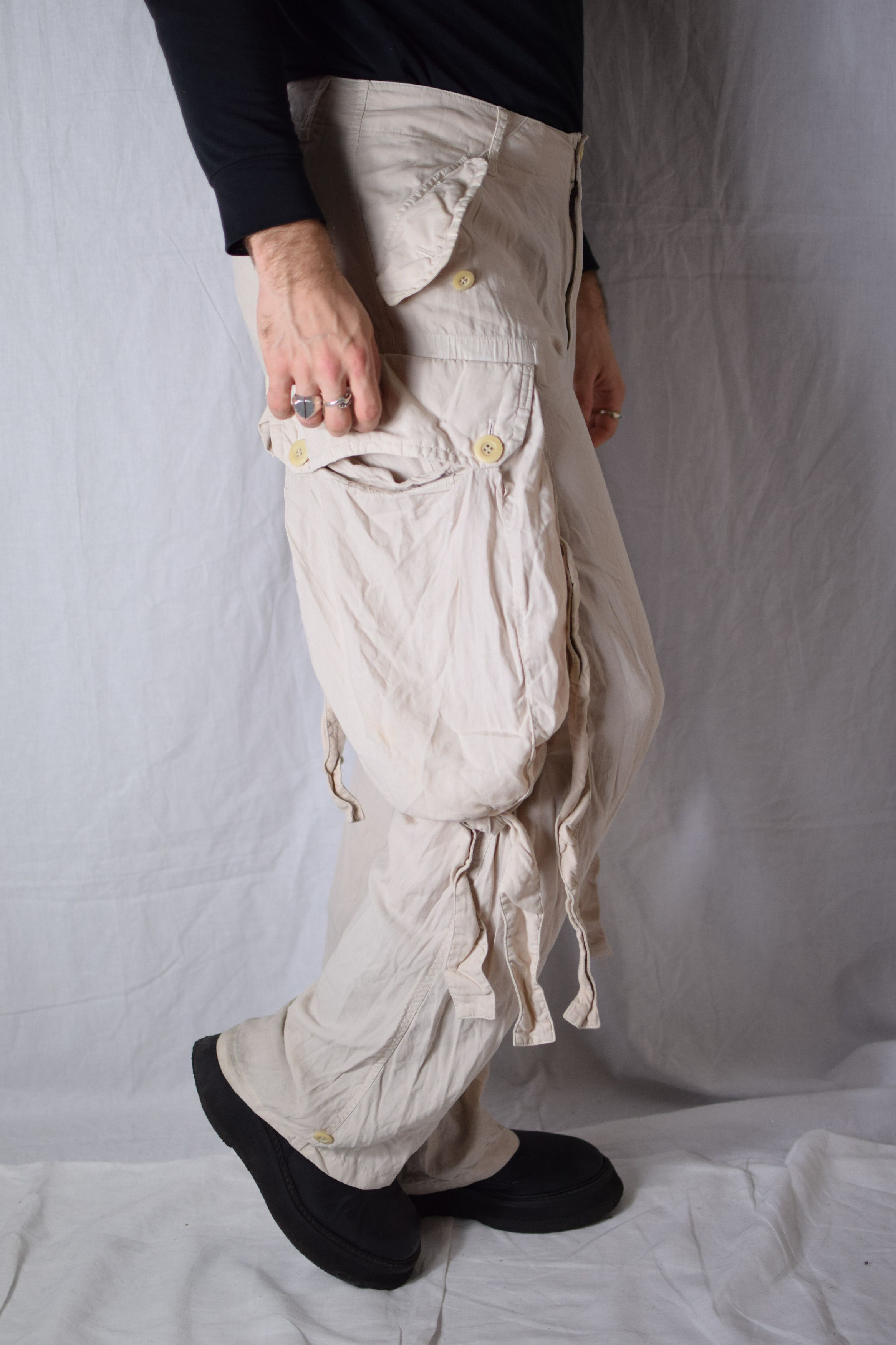 Julius Julius MS09 Sample Gasmask Pants - 267PAM2 Size US 30 / EU 46 - 5 Thumbnail
