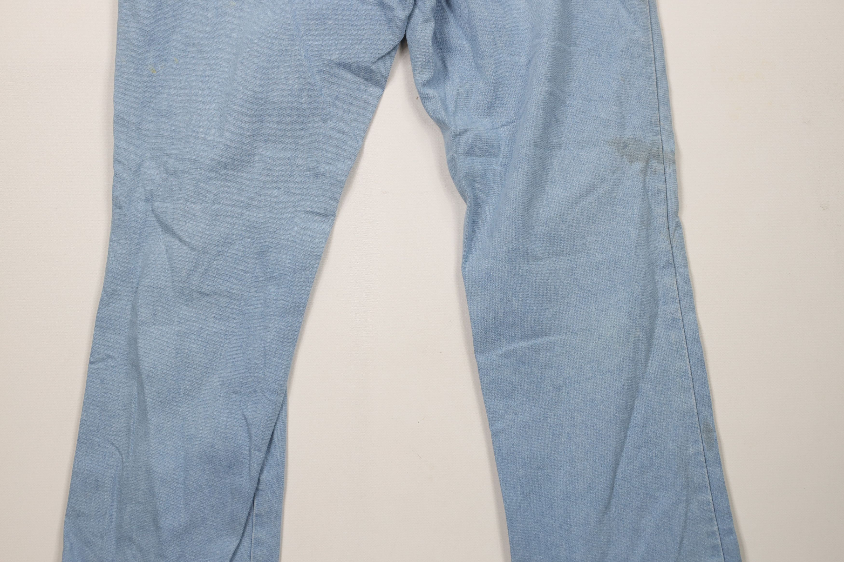 Lee × Vintage Vintage 90s Lee Distressed Straight Leg Denim Jeans Blue USA Size US 34 / EU 50 - 13 Thumbnail