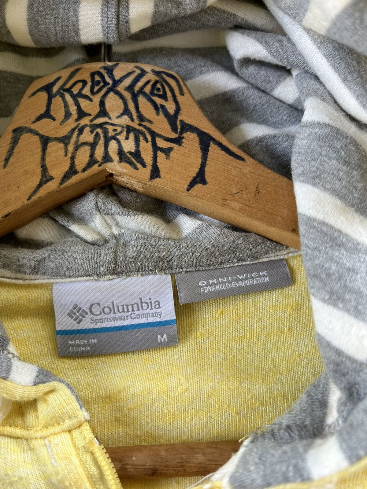 Columbia ⚡️STEALS⚡️Columbia Omni Wick Side Logo Zipper Hoodie Sweter Size M / US 6-8 / IT 42-44 - 3 Thumbnail