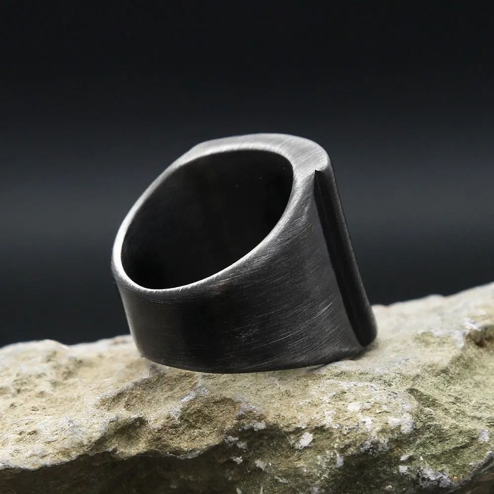 Vintage Stainless Steel Triangle Ring Size ONE SIZE - 3 Thumbnail
