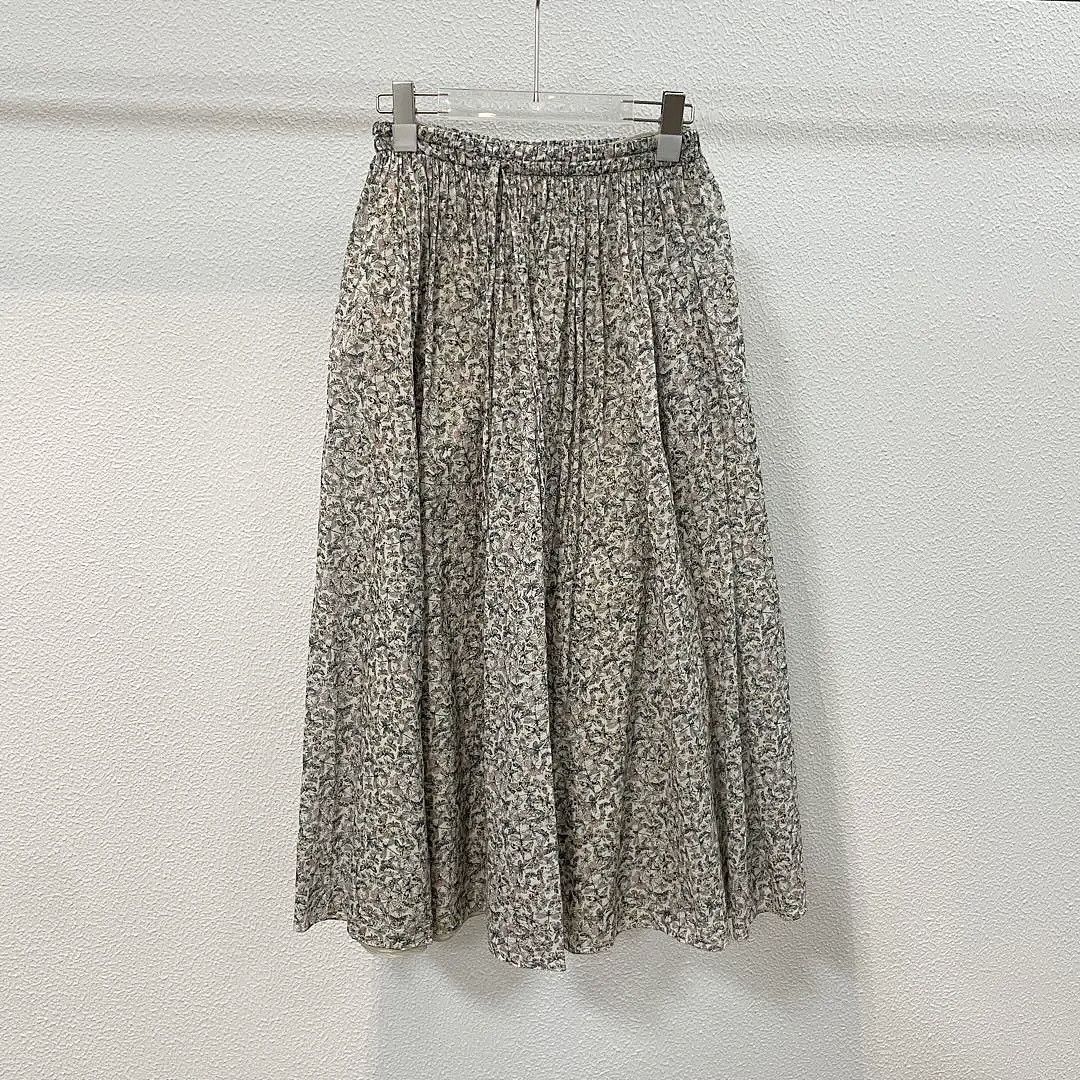 Dior Dior Floral Print Midi Skirt Size FR 36 Size 26" / US 2 / IT 38 - 1 Thumbnail