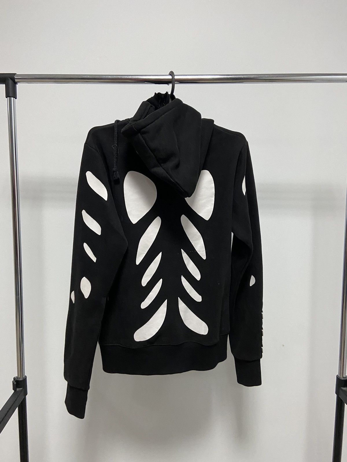 Japanese Brand × Vintage Skull Living Dead souls zip Vintage Hoodie Skeleton Size US S / EU 44-46 / 1 - 2 Thumbnail