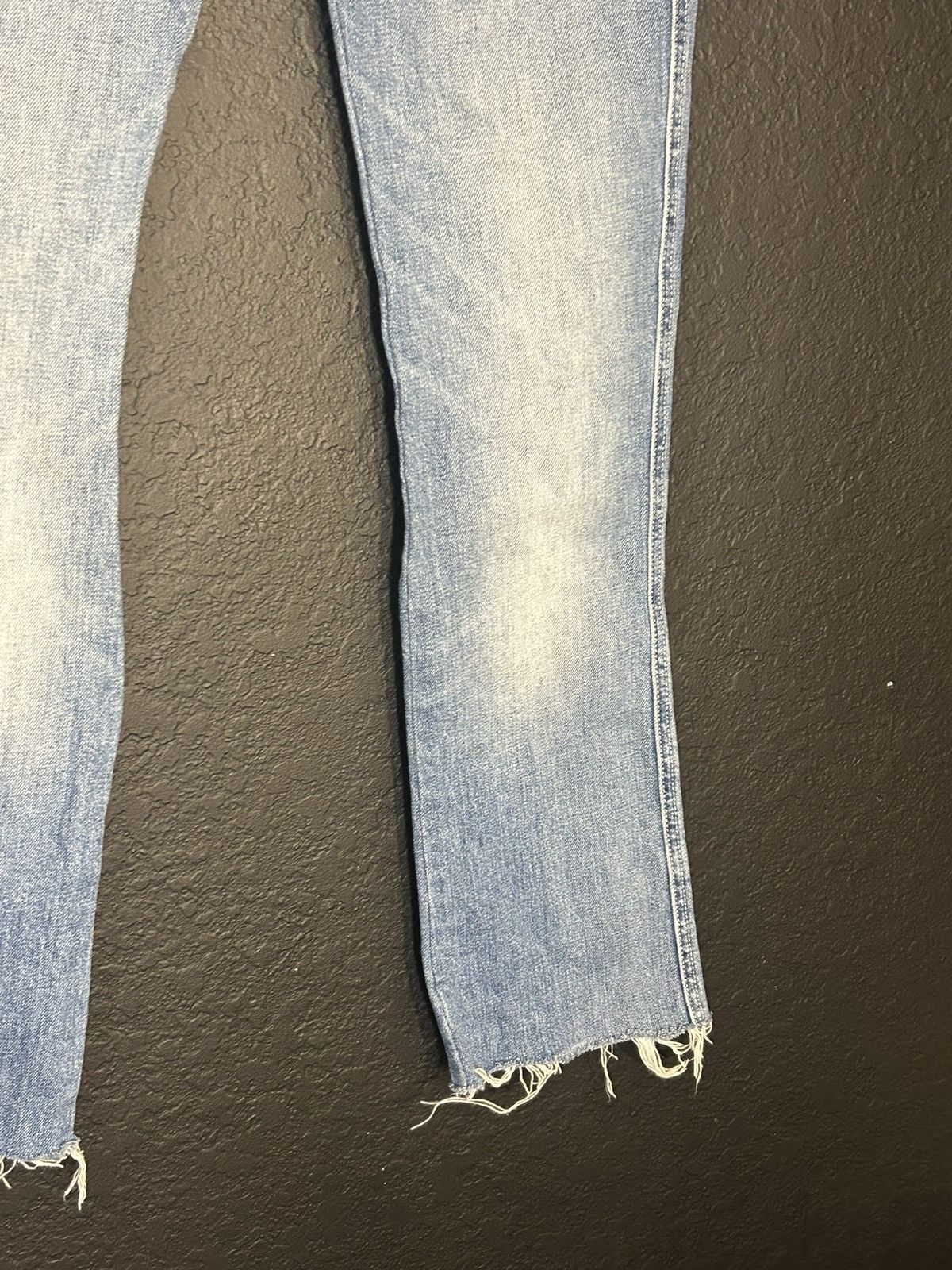 MOTHER Mother Superior Straight Fit Indigo Jeans Size 25" / US 0 / IT 36 - 4 Thumbnail