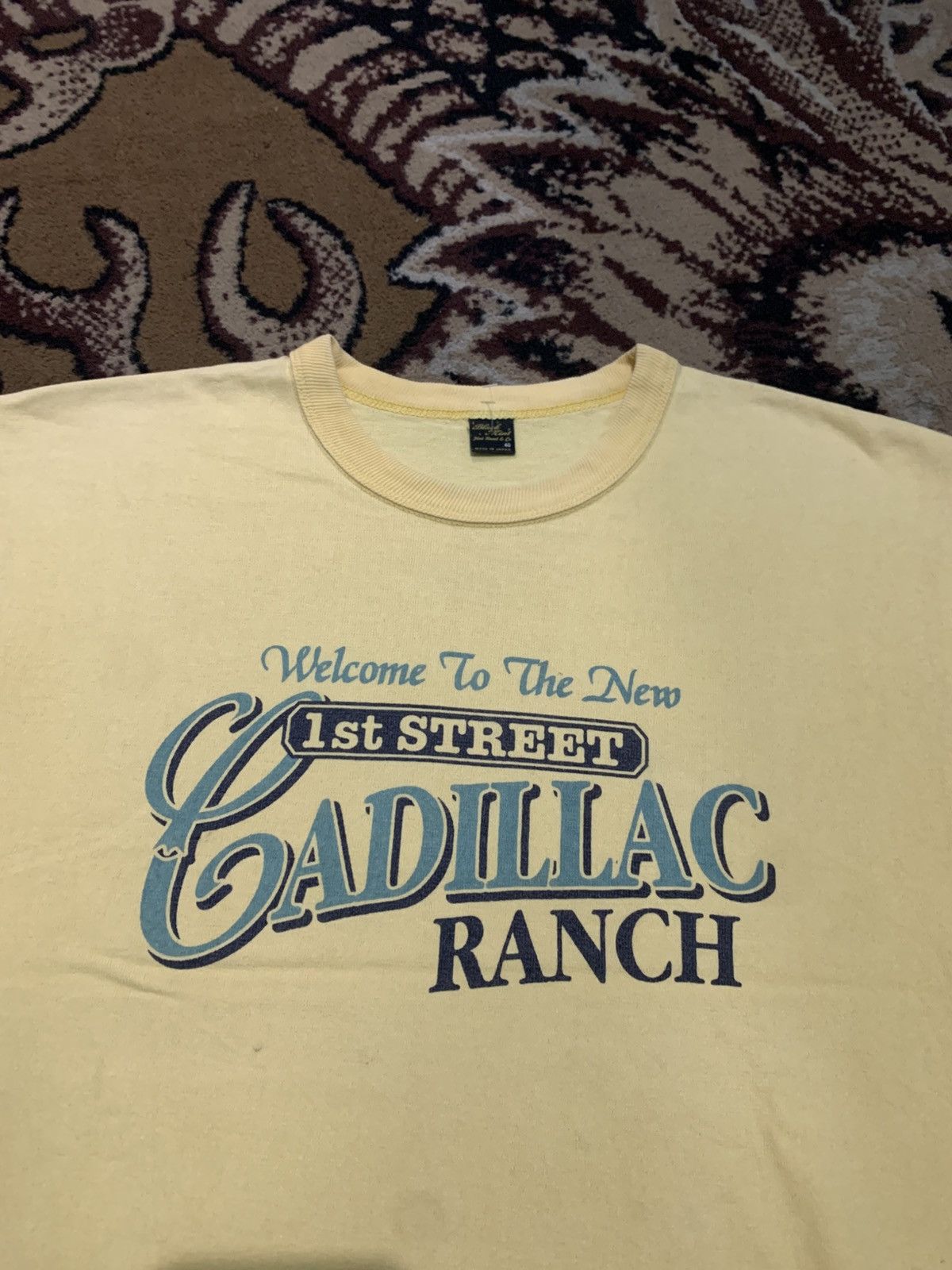 The Flat Head Vintage 90s T Shirt Flat Head Cadillac Ranch Size US M / EU 48-50 / 2 - 3 Thumbnail