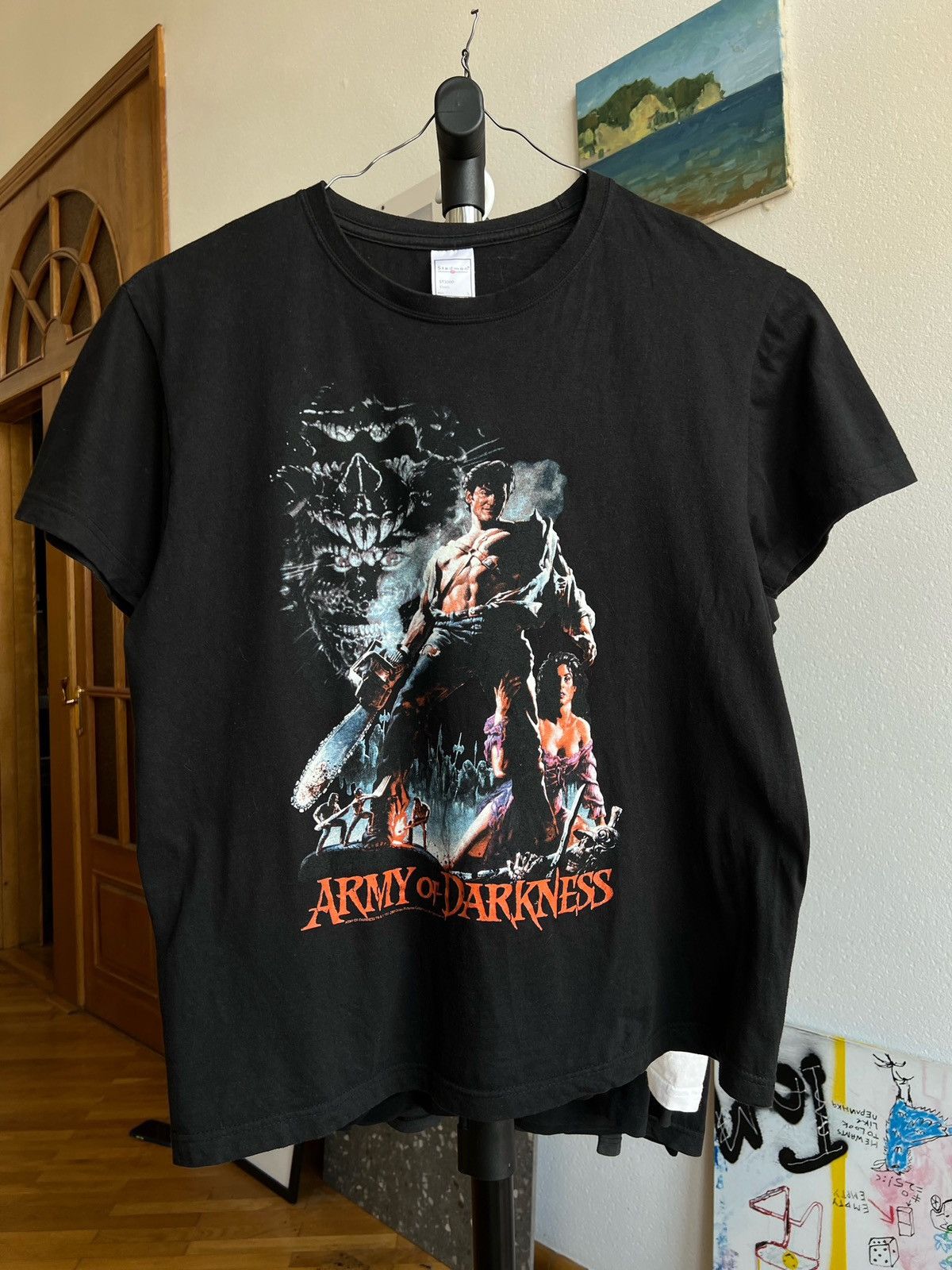 Rap Tees × Vintage Vintage Army Of Darkness RARE HORROR MOVIE Size US L / EU 52-54 / 3 - 1 Thumbnail