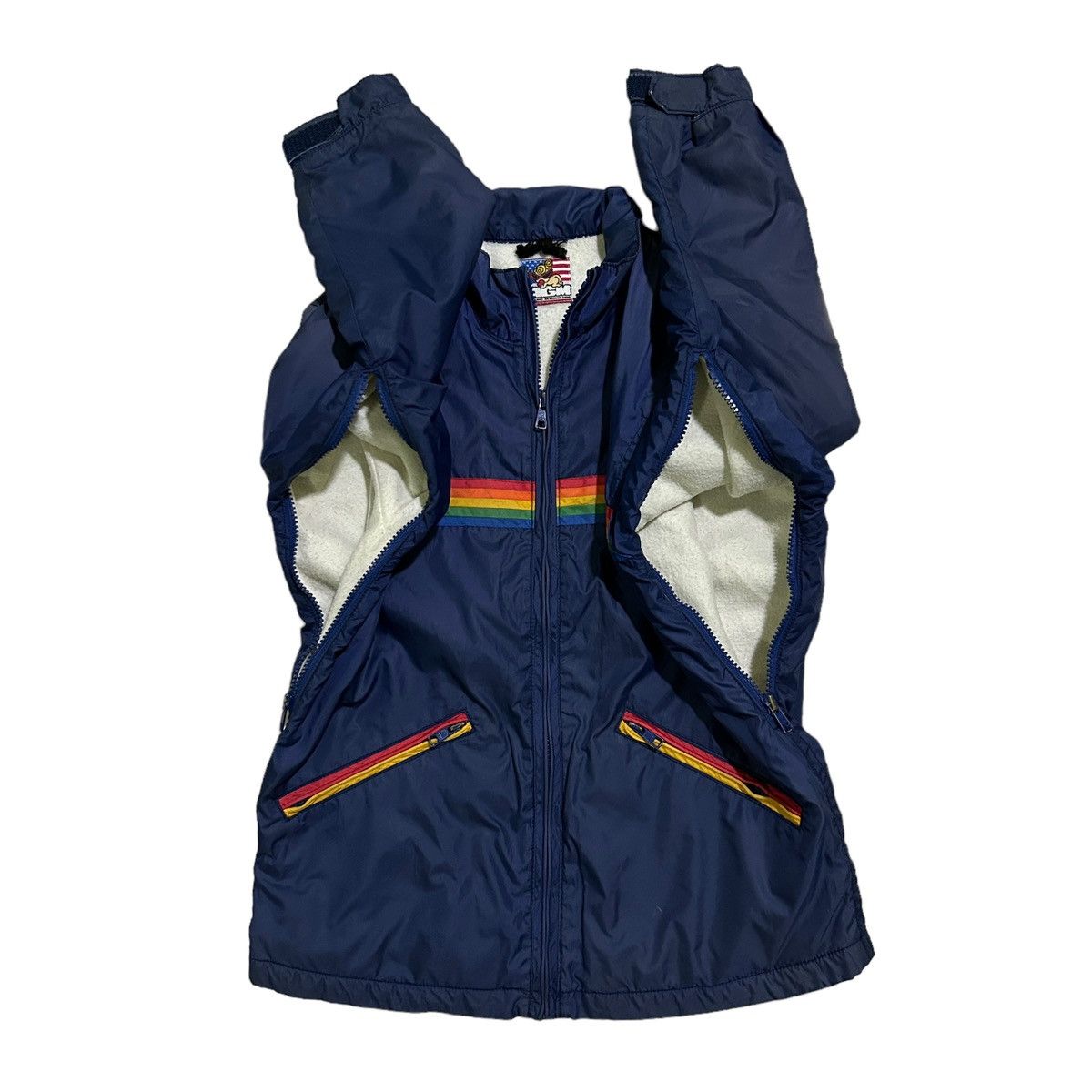 Hysteric Glamour × Japanese Brand × Vintage 1990s Hysteric Mini - Fur Winter Jacket Size US XS / EU 42 / 0 - 13 Thumbnail