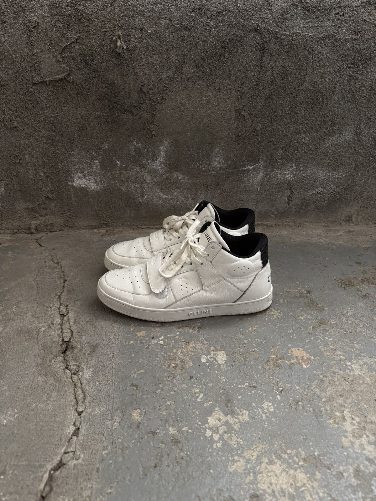 Celine SS22 CT-02 Mid Top Leather Trainer - Hedi Slimane Era Size US 9.5 / EU 42-43 - 6 Thumbnail
