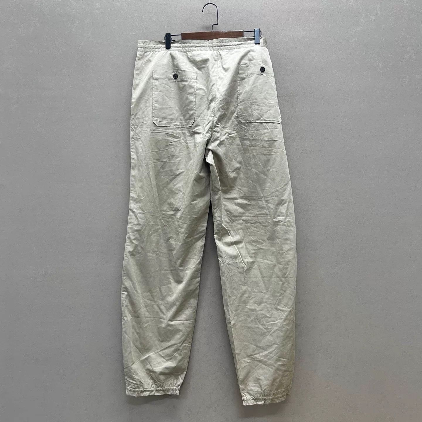 Lanvin LANVIN 99 New Cream Casual Pants 54 Size US 38 / EU 54 - 2 Thumbnail