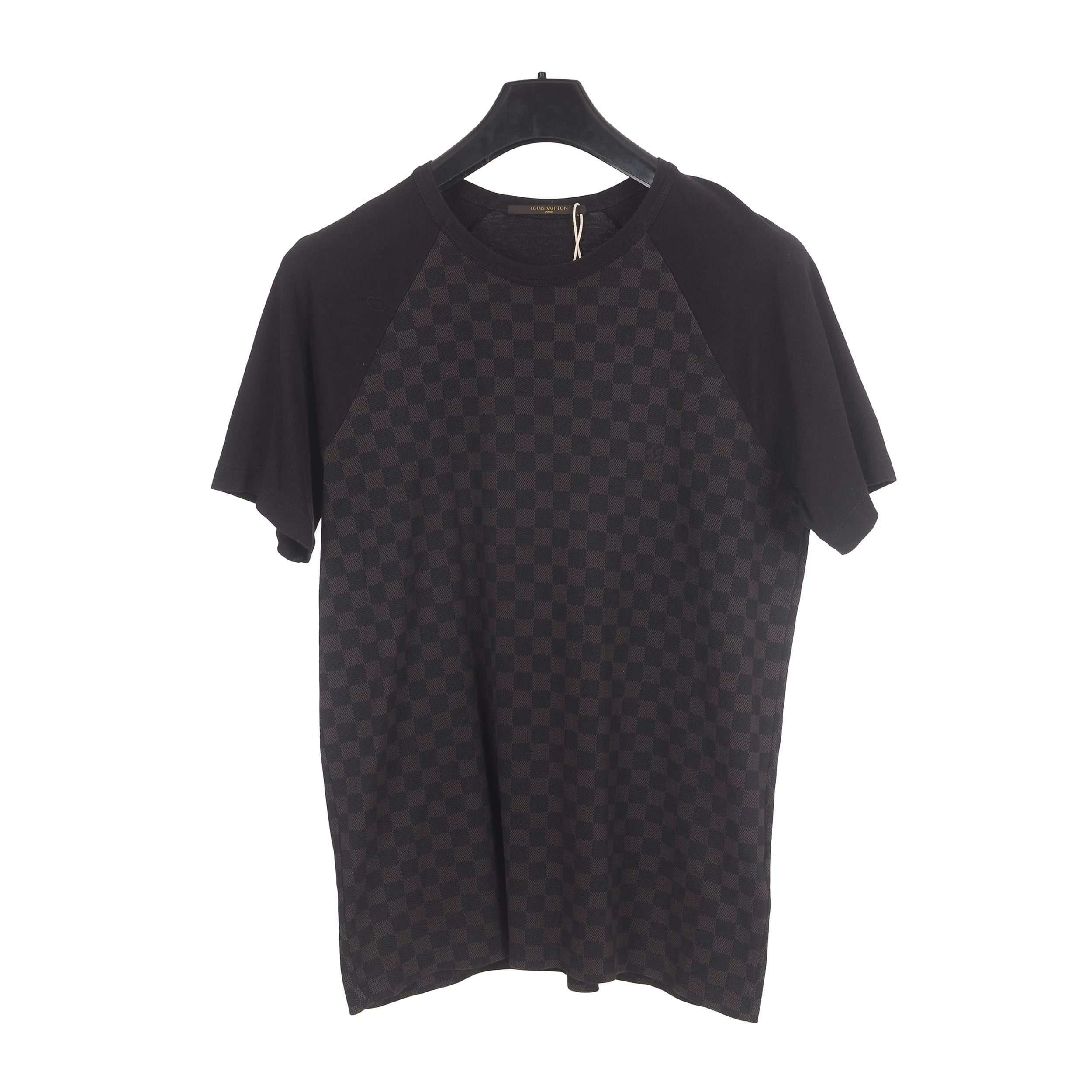 Louis Vuitton Louis Vuitton Checkered Cotton T-Shirt M Women Size M / US 6-8 / IT 42-44 - 1 Thumbnail
