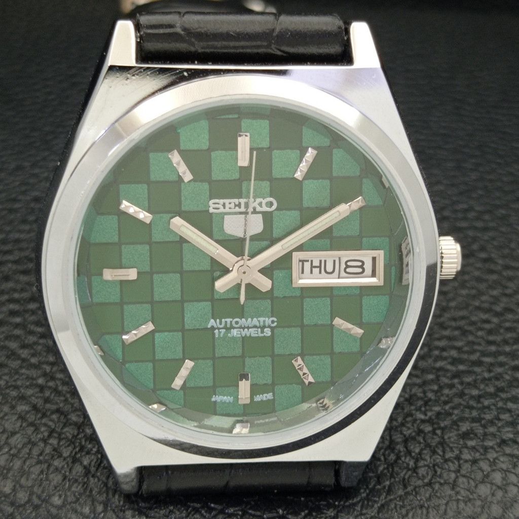 Seiko REFURBISHED VINTAGE SEIKO 5 AUTO JAPAN MENS WATCH a440211 Size 40 - 3 Thumbnail