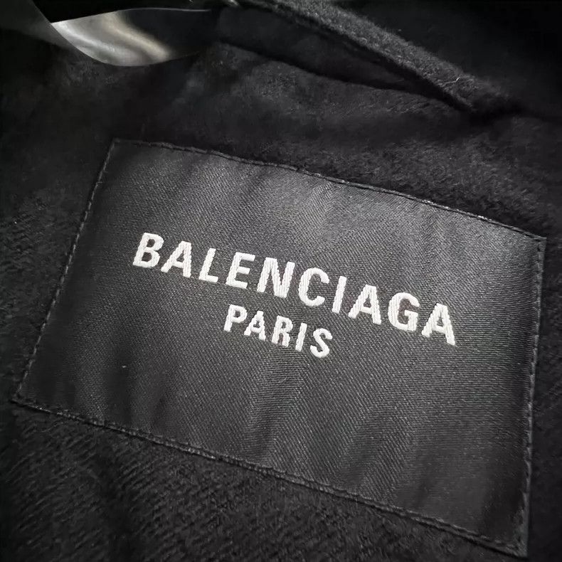 Balenciaga Balenciaga Black Single Breasted Lapel Jacket Size US S / EU 44-46 / 1 - 4 Thumbnail