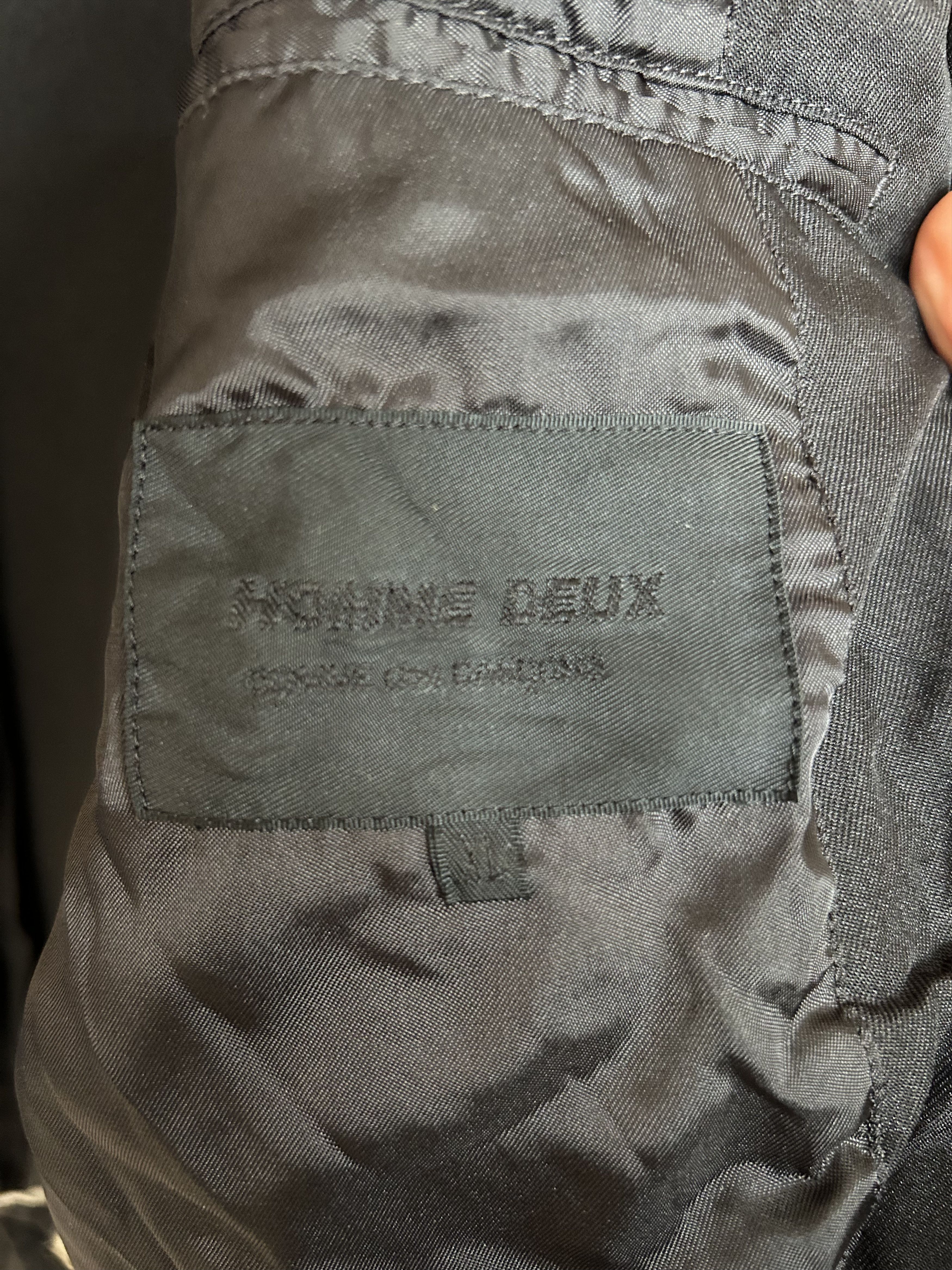 Comme des Garcons Homme Deux COMME des GARCONS HOMME DEUX Poly jacekt Size US XL / EU 56 / 4 - 5 Thumbnail