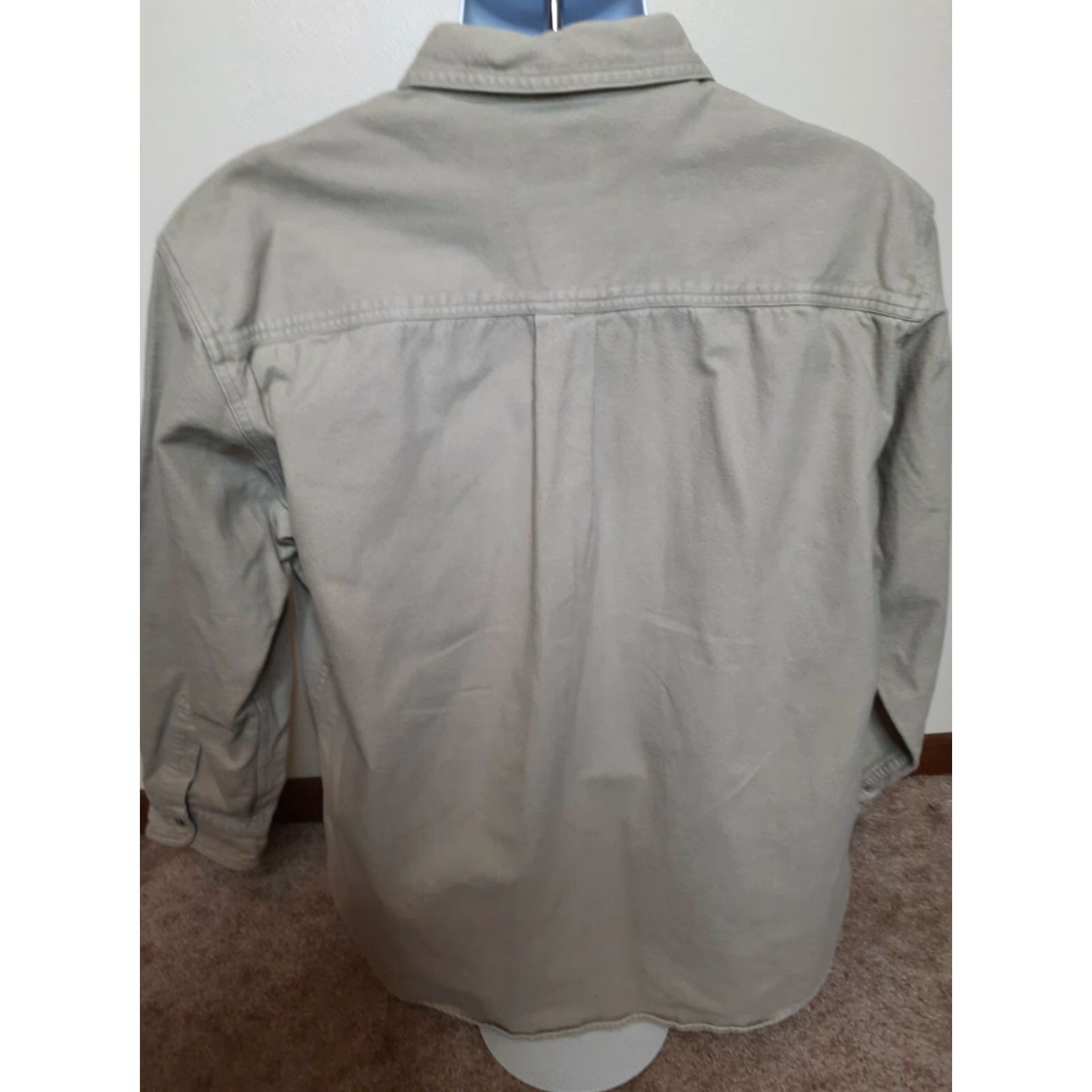 Vintage VINTAGE Gander Mountain Guide Series Large Chamois Flannel Button Up Shirt Mens Size US L / EU 52-54 / 3 - 5 Thumbnail