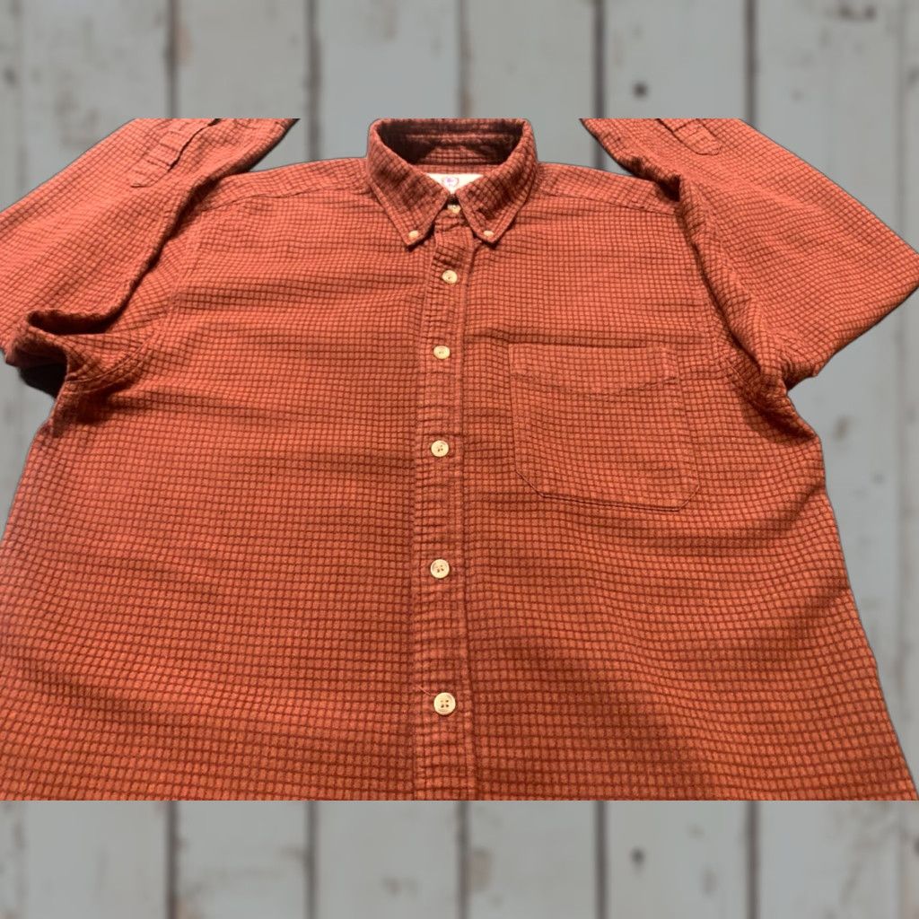 The Territory Ahead VINTAGE Territory Ahead Men's Flannel Shirt Long Sleeve Button Up Casual Fall Spring Winter Burgundy Size L Size US L / EU 52-54 / 3 - 1 Thumbnail