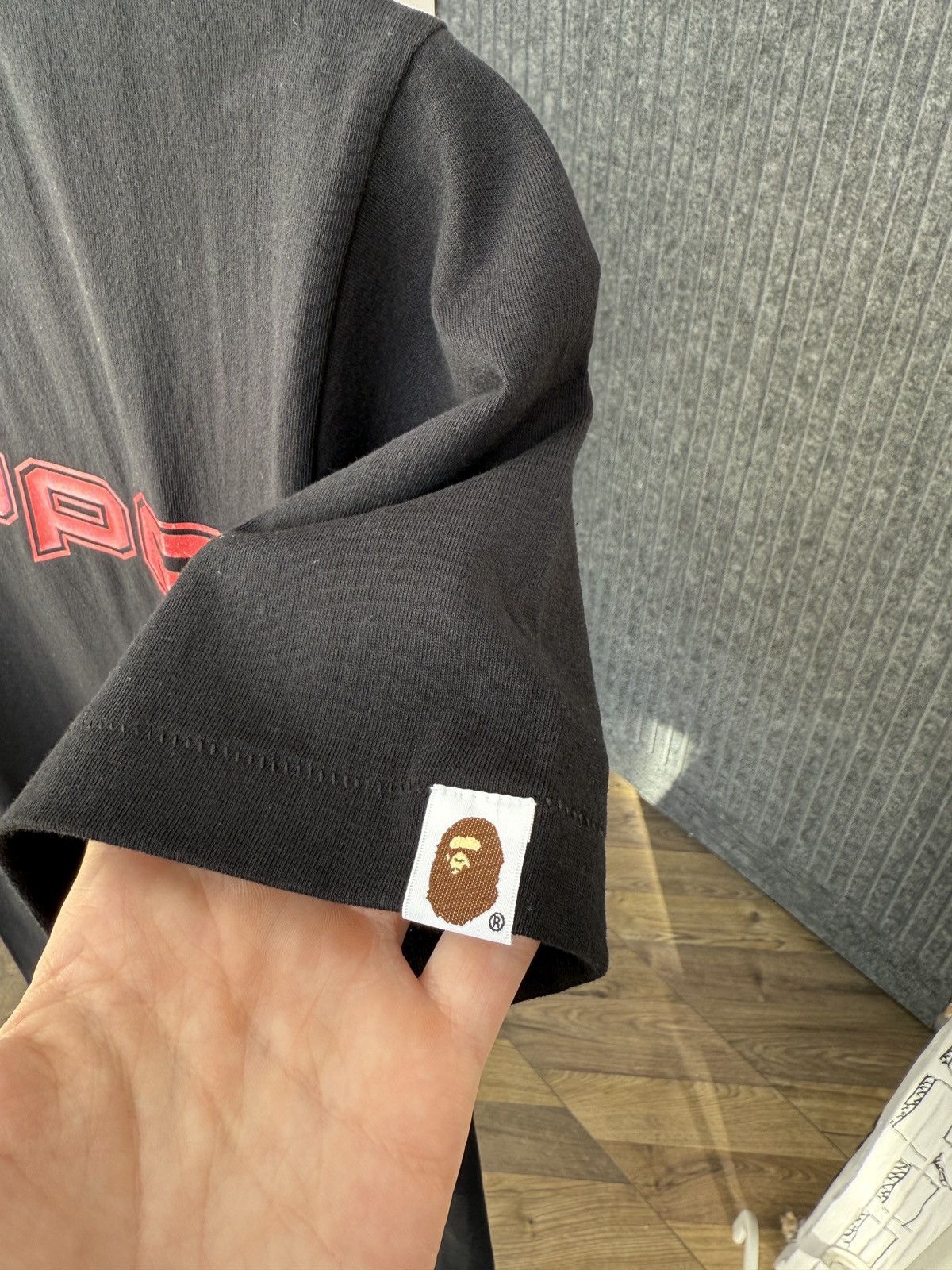 Bape Bape Silicon Logo Tee Size US S / EU 44-46 / 1 - 9 Thumbnail