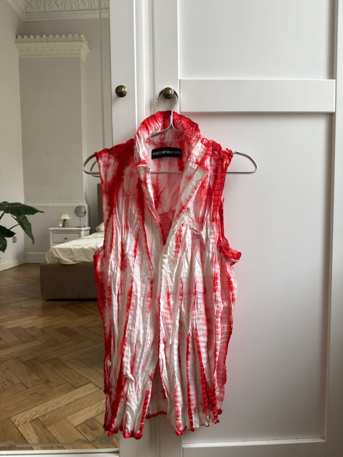 Issey miyake man archive blood vest